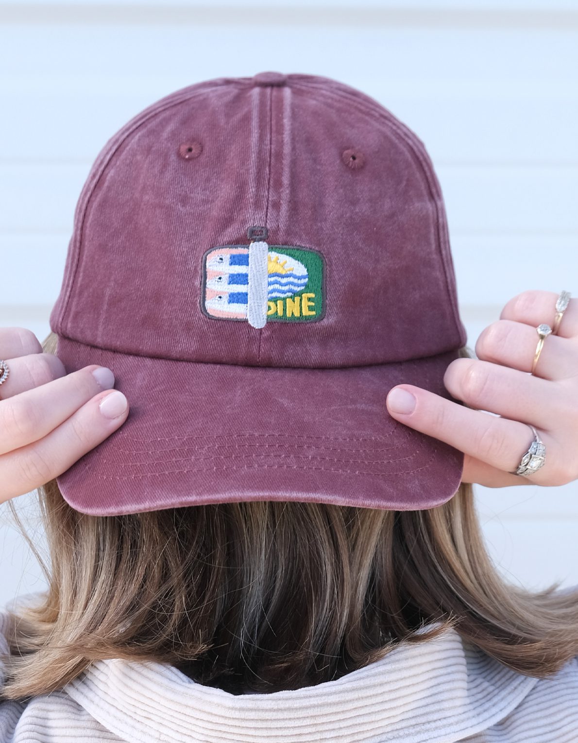 Embroidered Hat | Tinned Fish