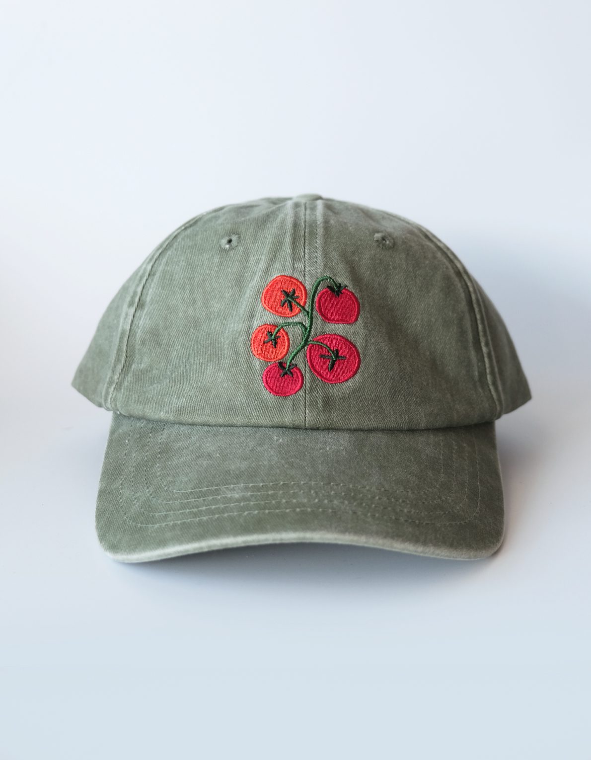 Embroidered Hat | Tomato Vine