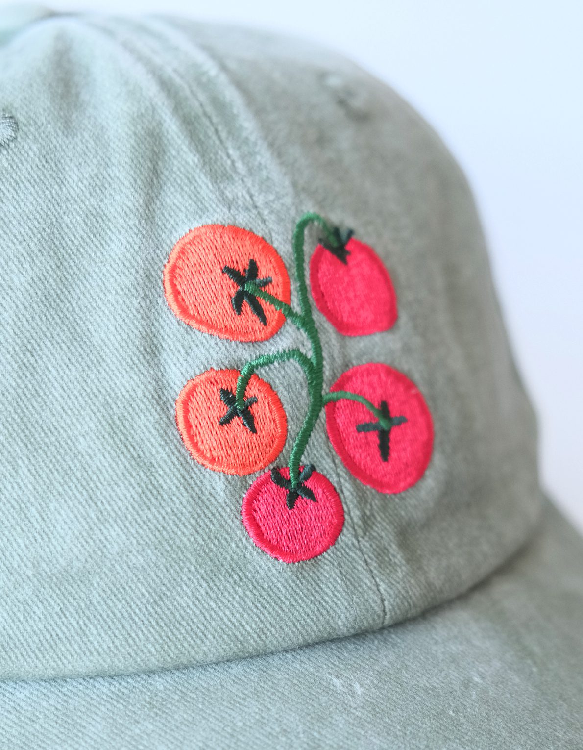 Embroidered Hat | Tomato Vine