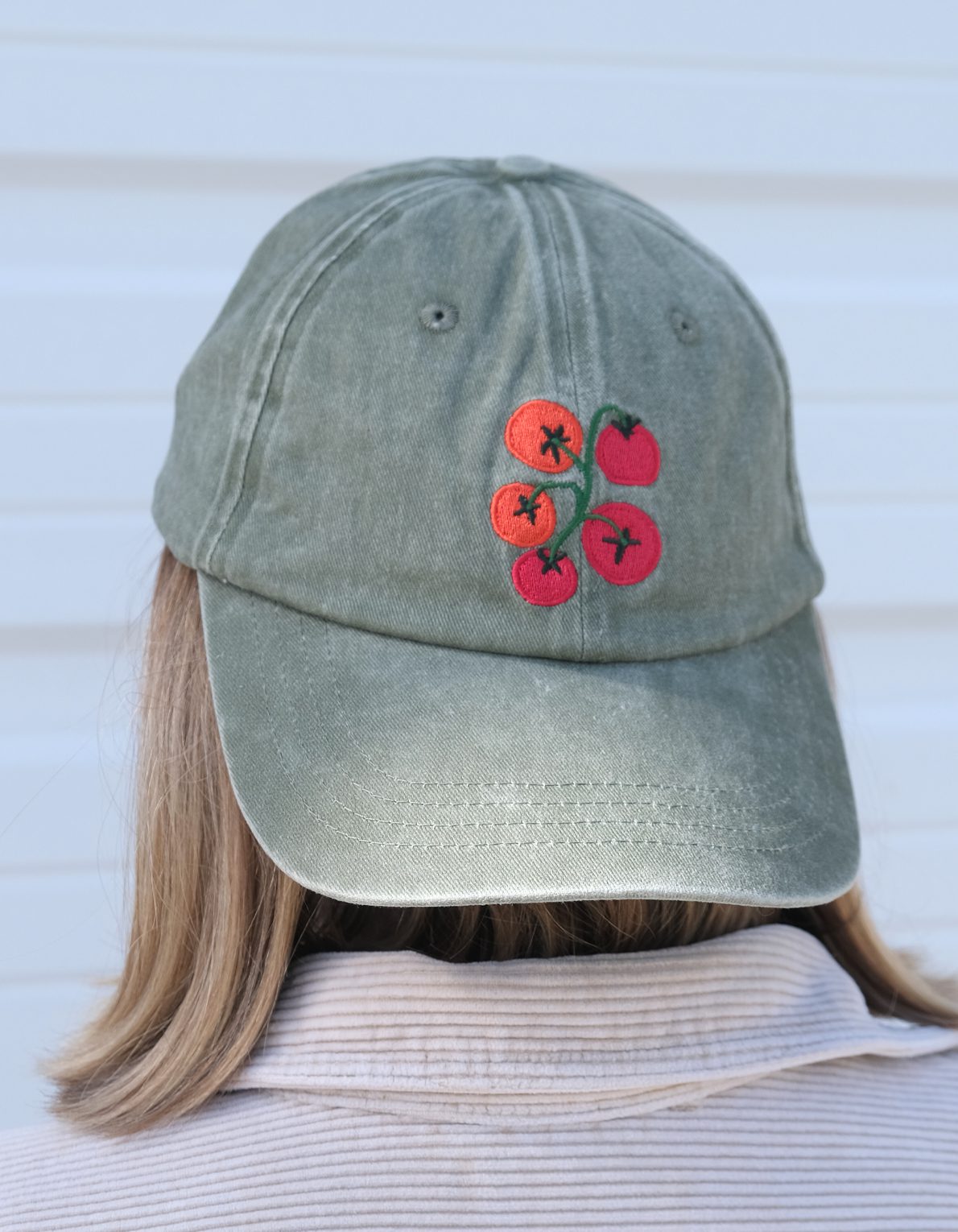 Embroidered Hat | Tomato Vine