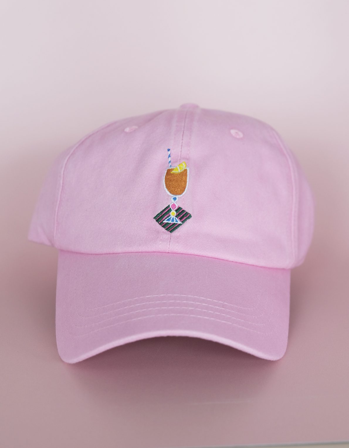 Embroidered Hat | Aperol Spritz