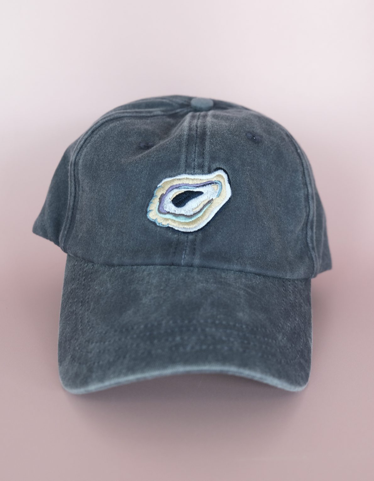 Embroidered Hat | Oyster
