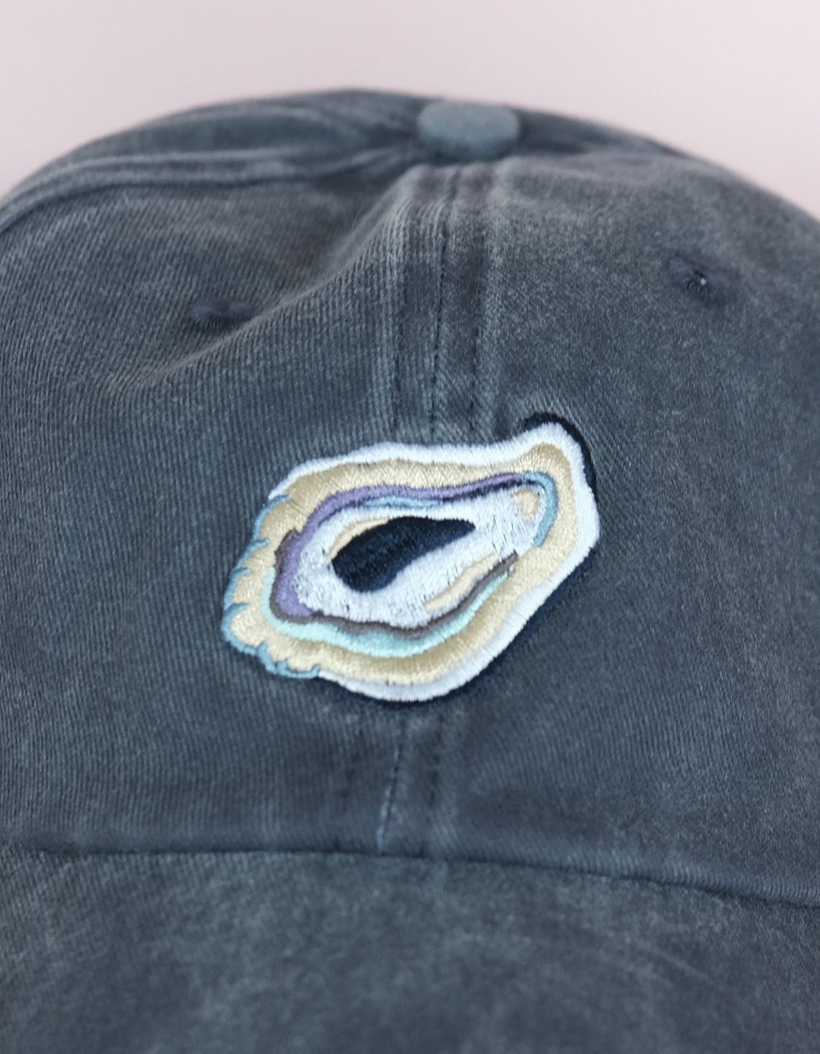 Embroidered Hat | Oyster