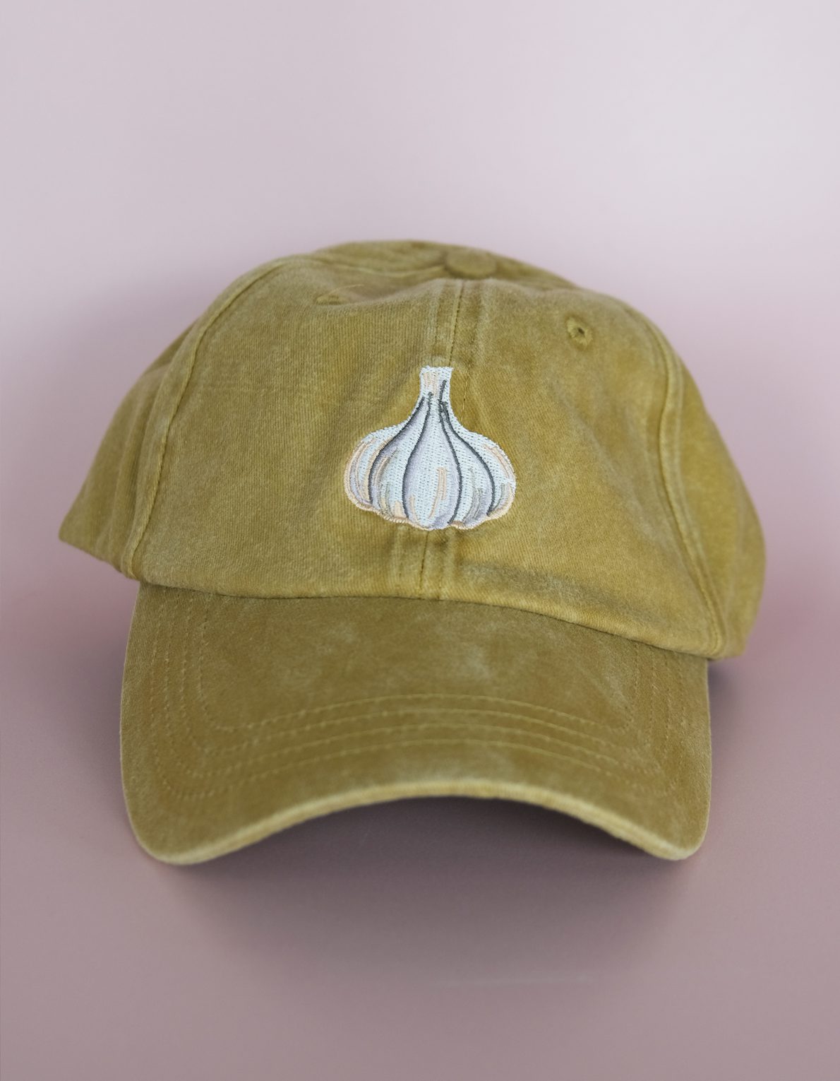 Embroidered Hat | Garlic