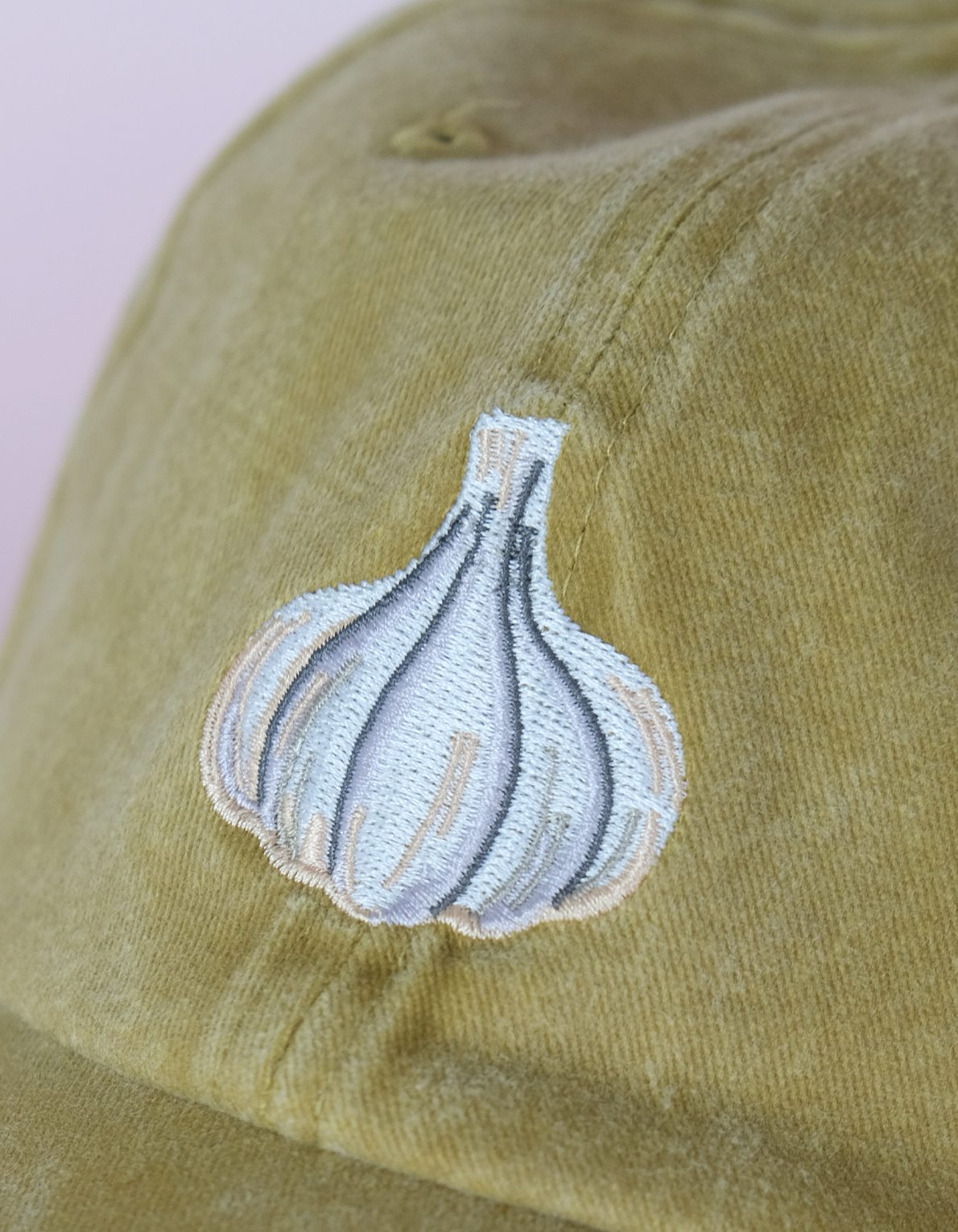 Embroidered Hat | Garlic