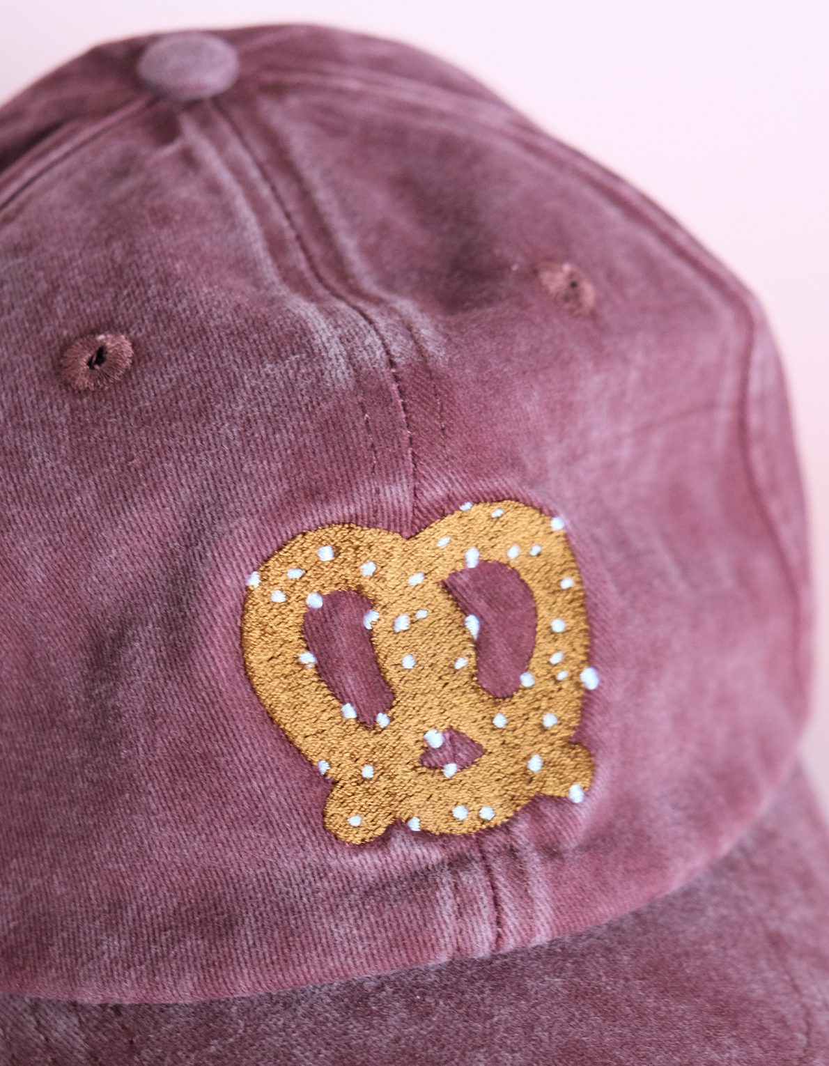 Embroidered Hat | Pretzel