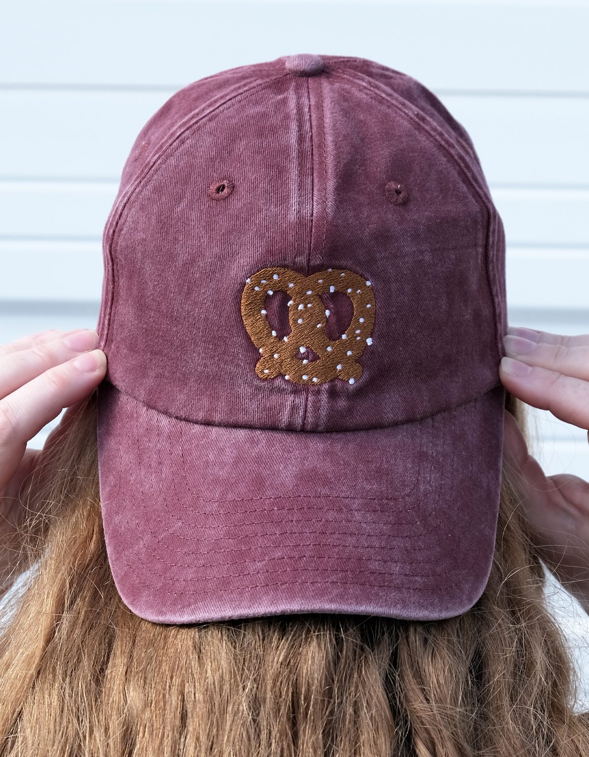 Embroidered Hat | Pretzel