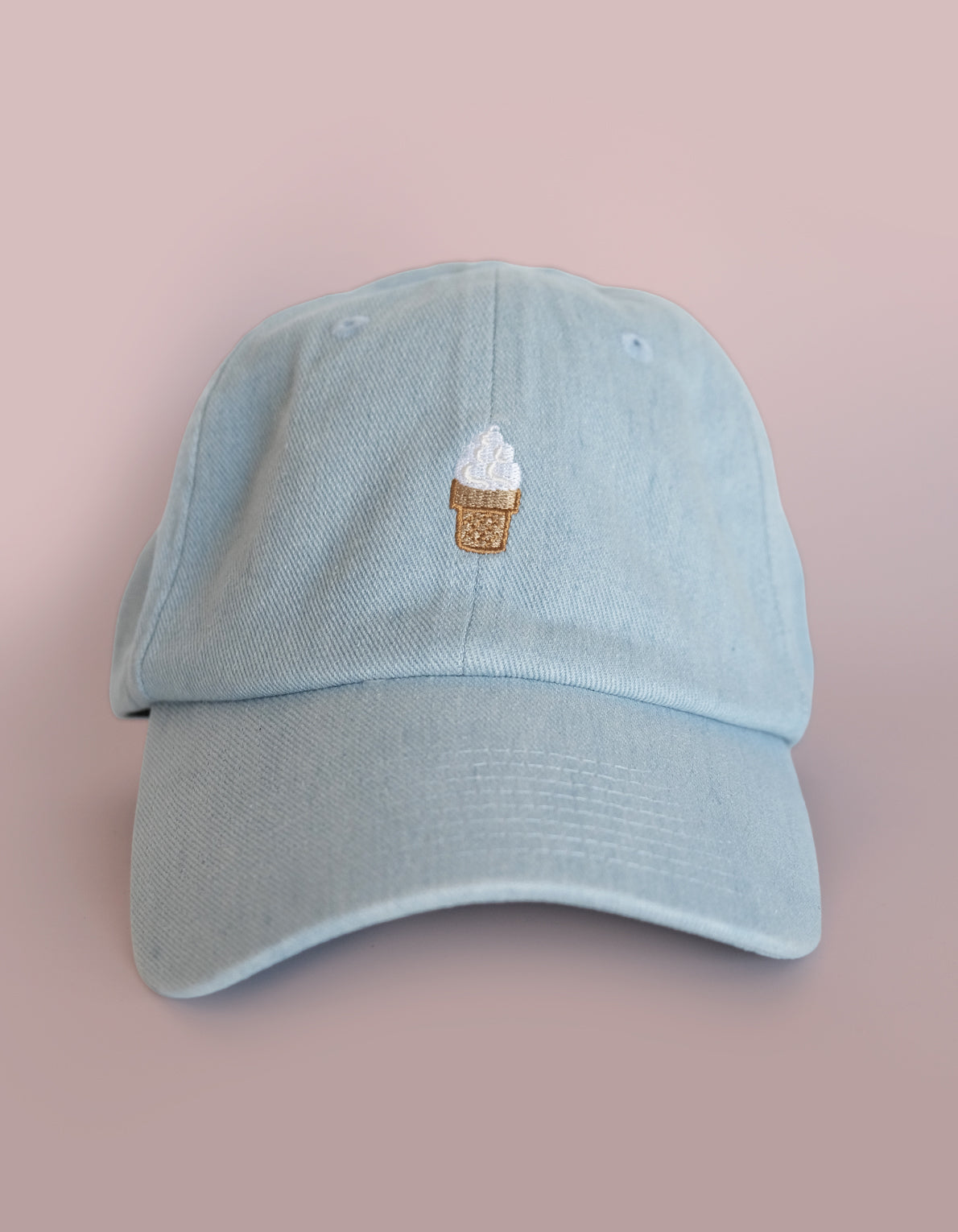 Embroidered Hat | Soft Serve Ice Cream Cone