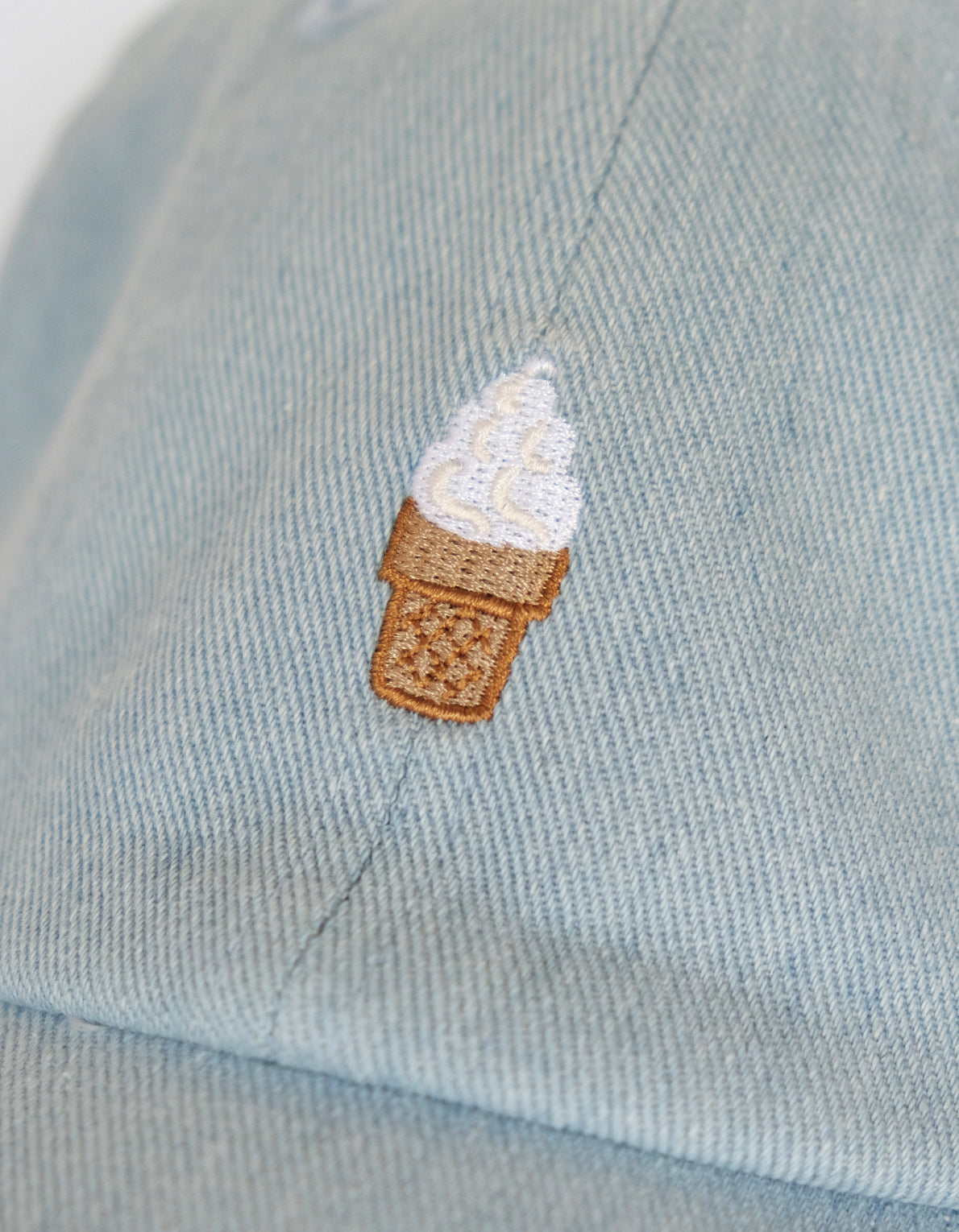Embroidered Hat | Soft Serve Ice Cream Cone