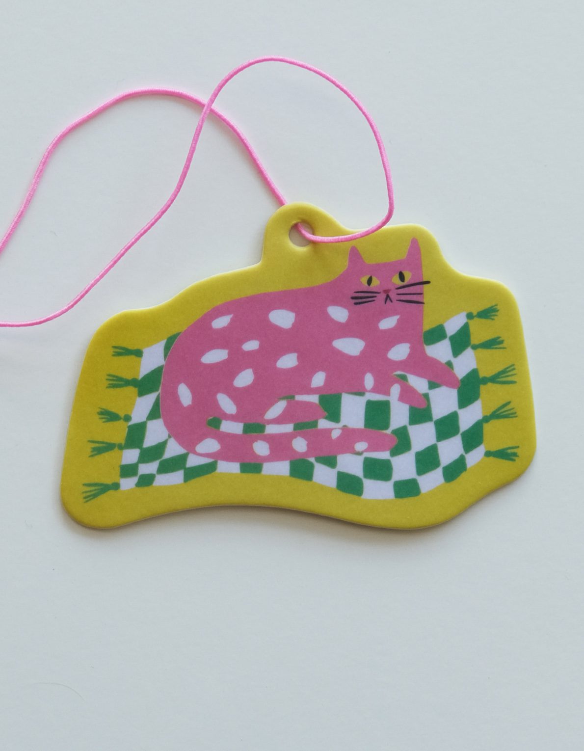Car Air Freshener | Spotted Cat