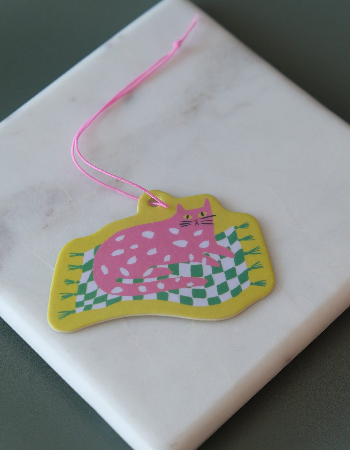Car Air Freshener | Spotted Cat