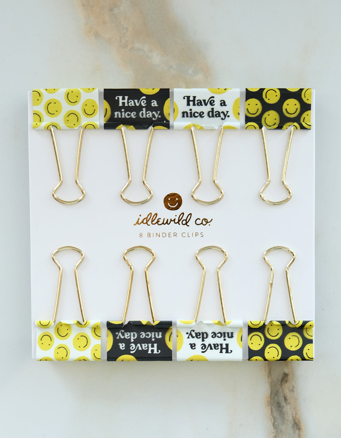 Binder Clips | Smileys