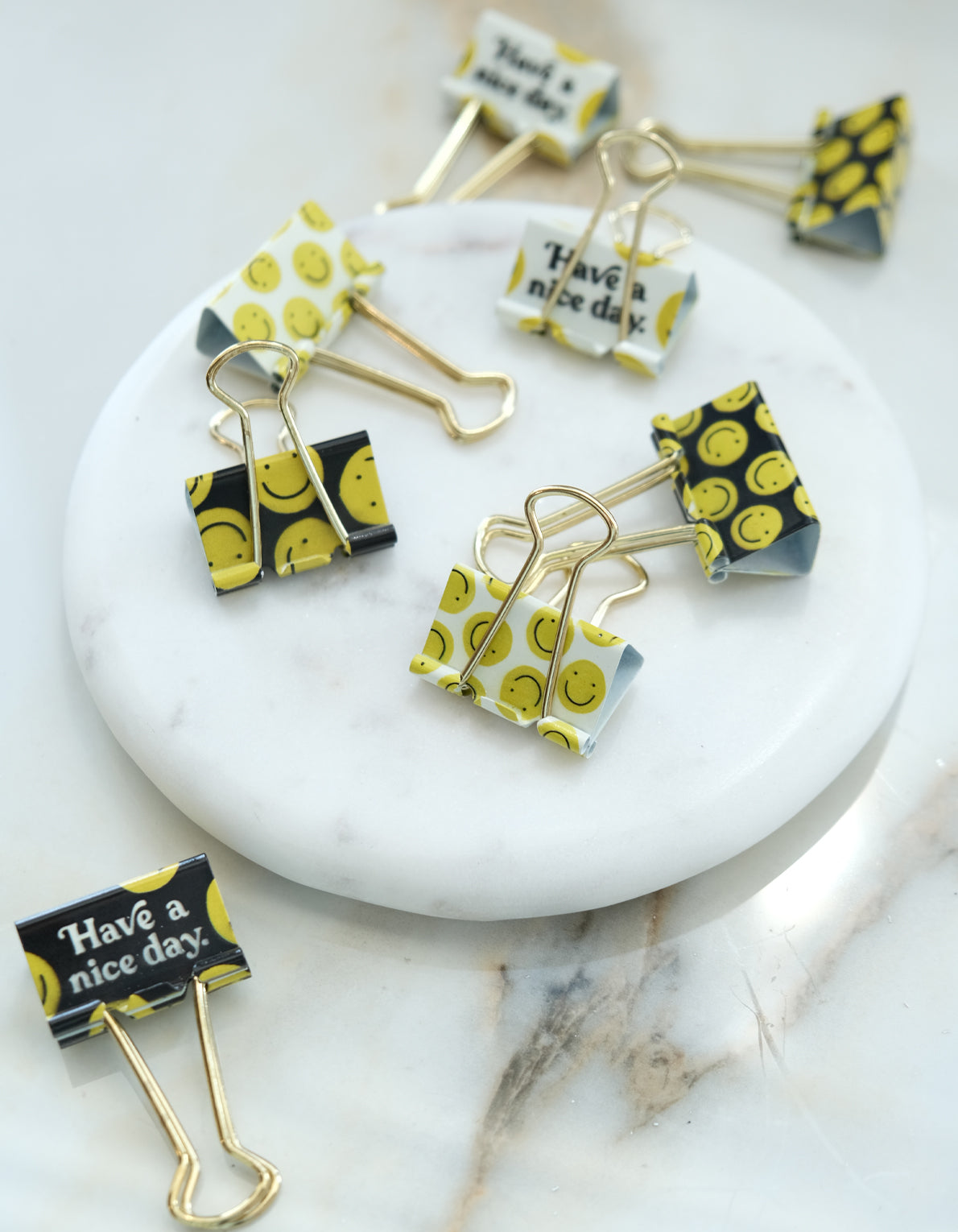 Binder Clips | Smileys