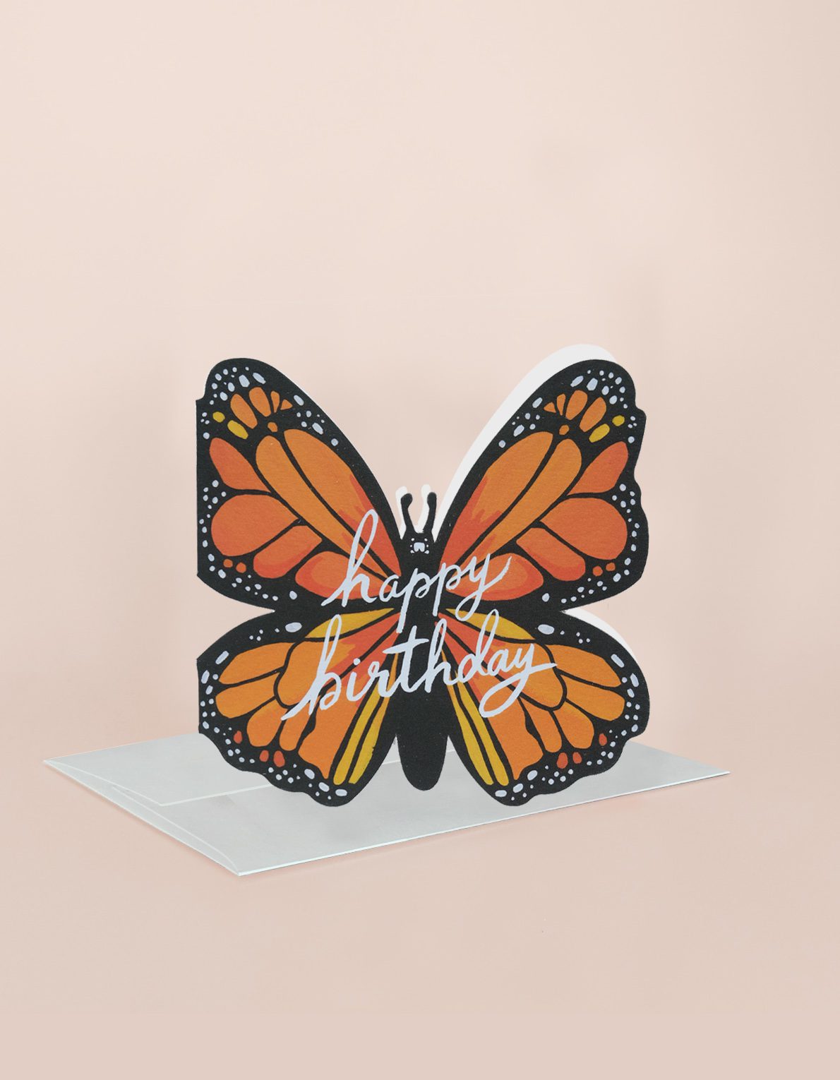 Birthday Greeting Card | Monarch Butterfly