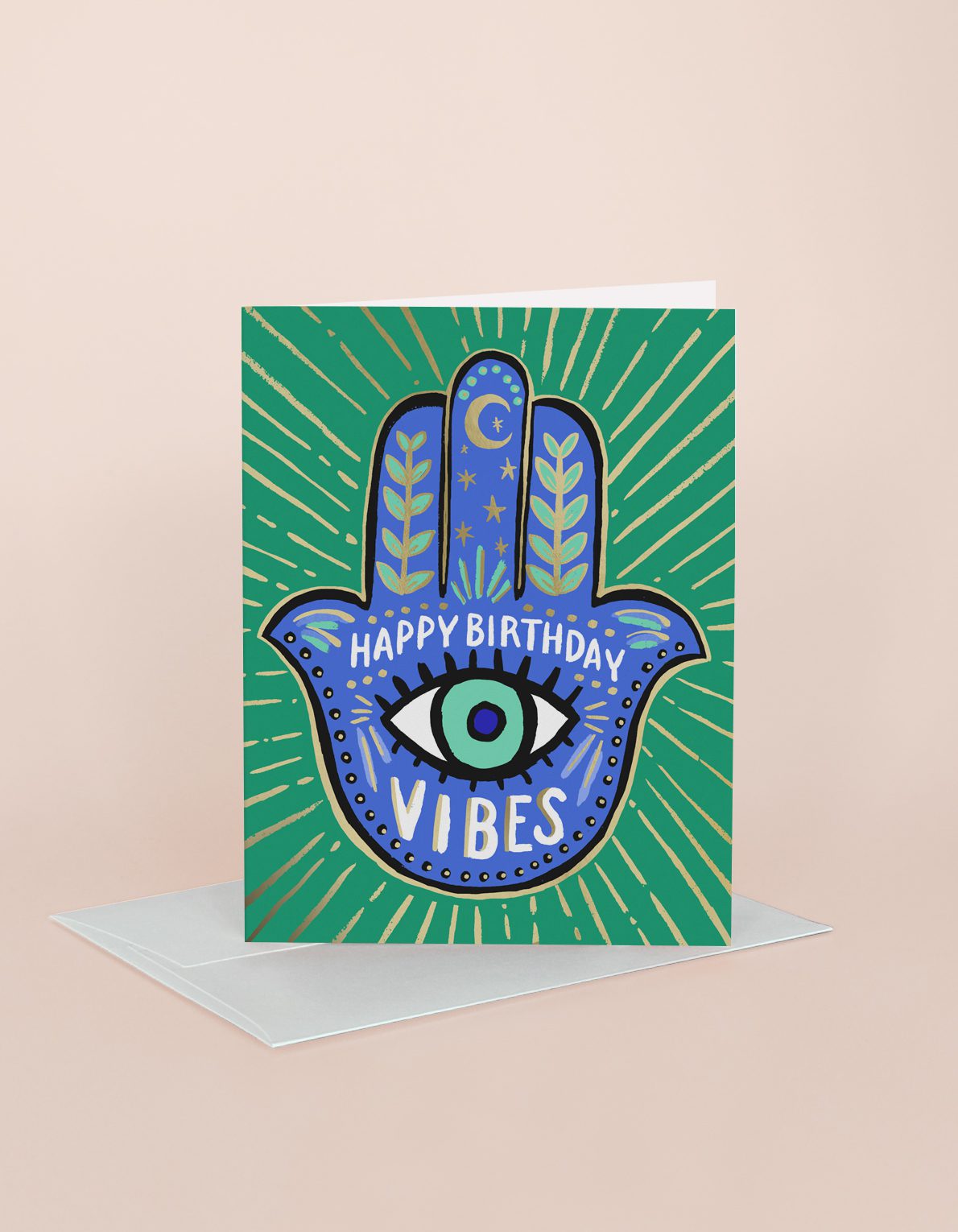Birthday Greeting Card | Hamsa