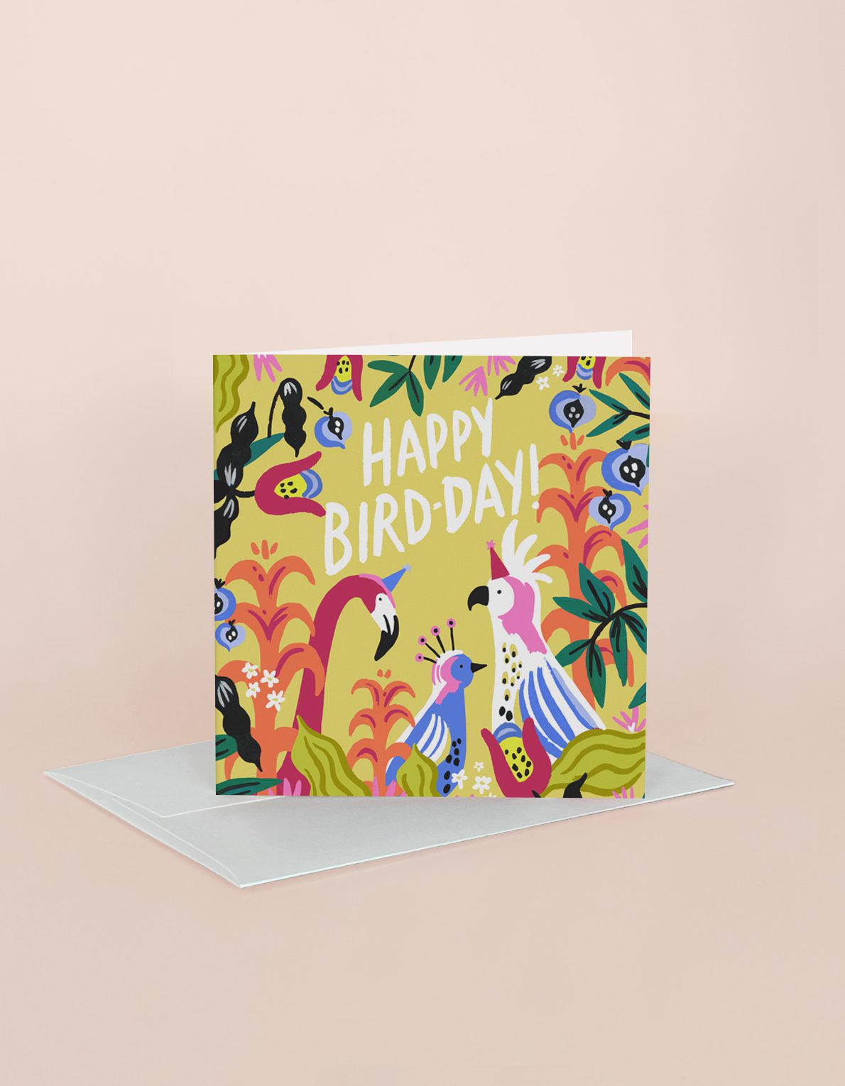 Birthday Greeting Card | Happy Bird-Day