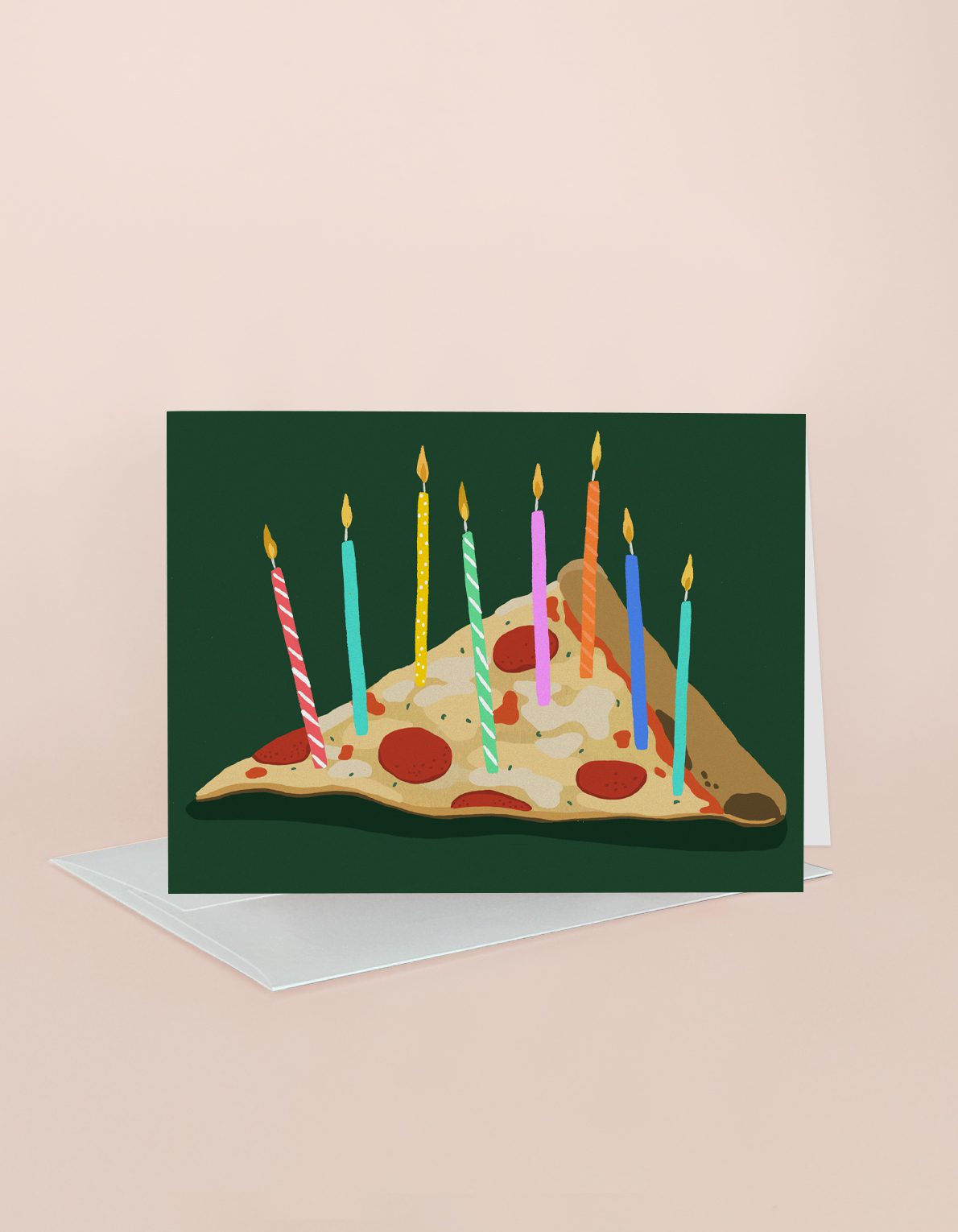 Birthday Greeting Card | Pizza Birthday