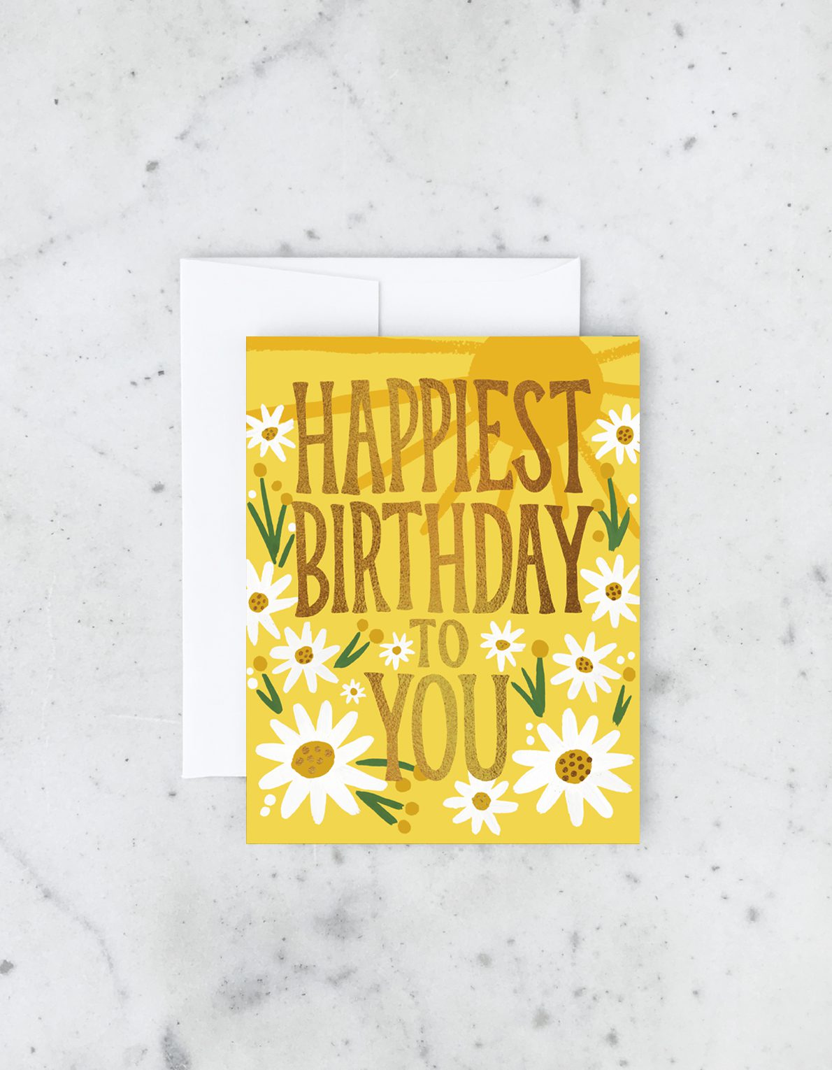 Birthday Greeting Card | Happy Daisy