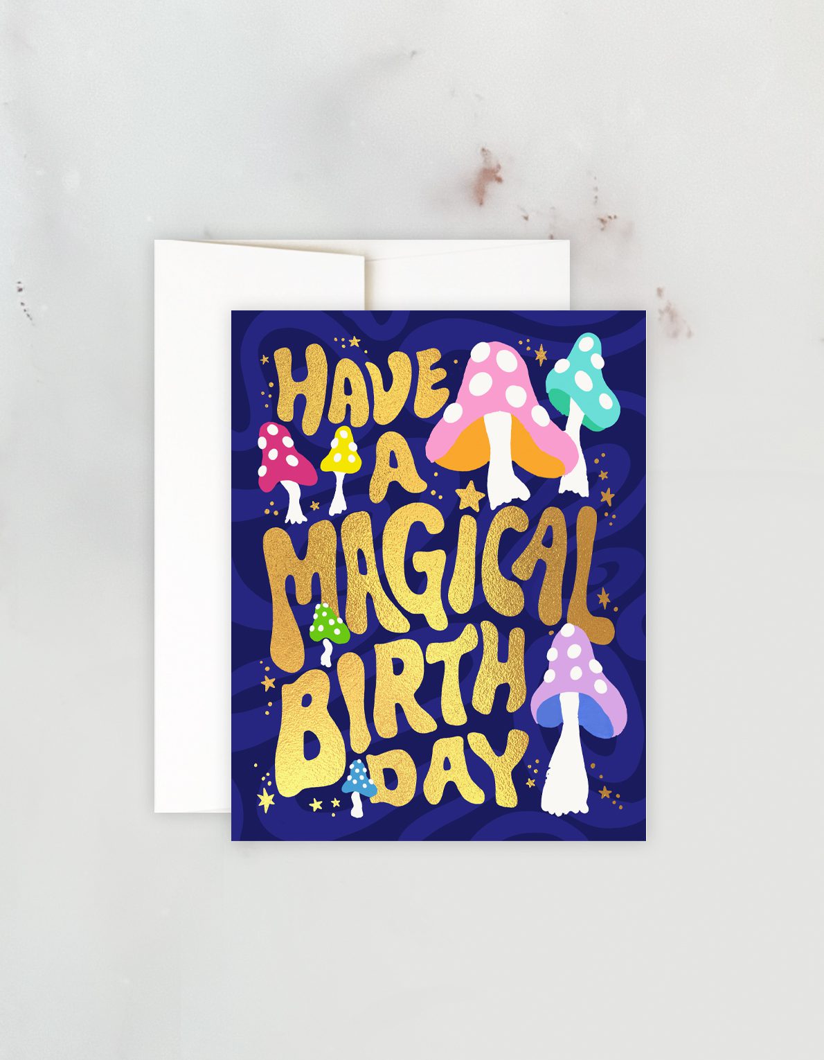 Birthday Greeting Card | Magic Mushroom