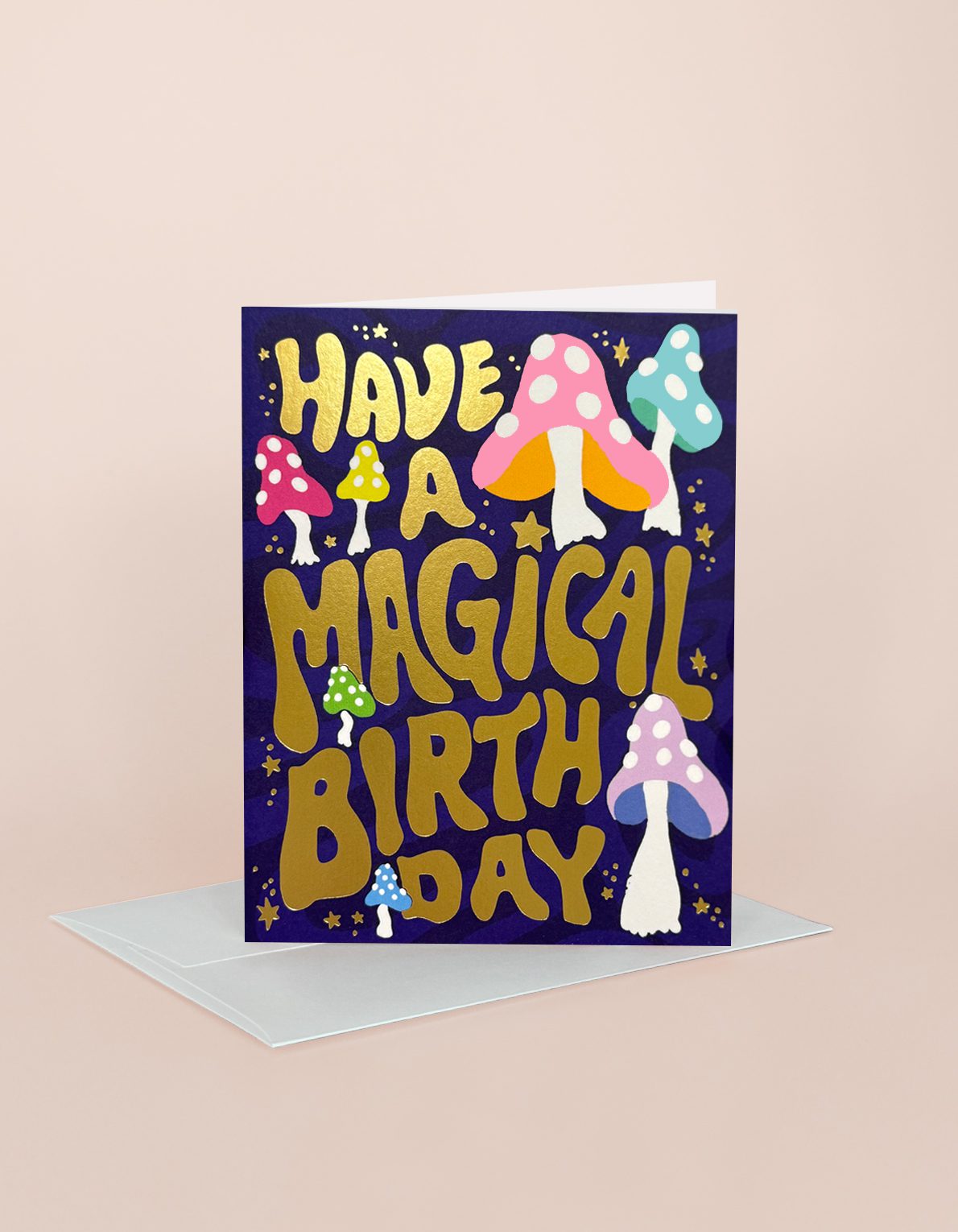 Birthday Greeting Card | Magic Mushroom