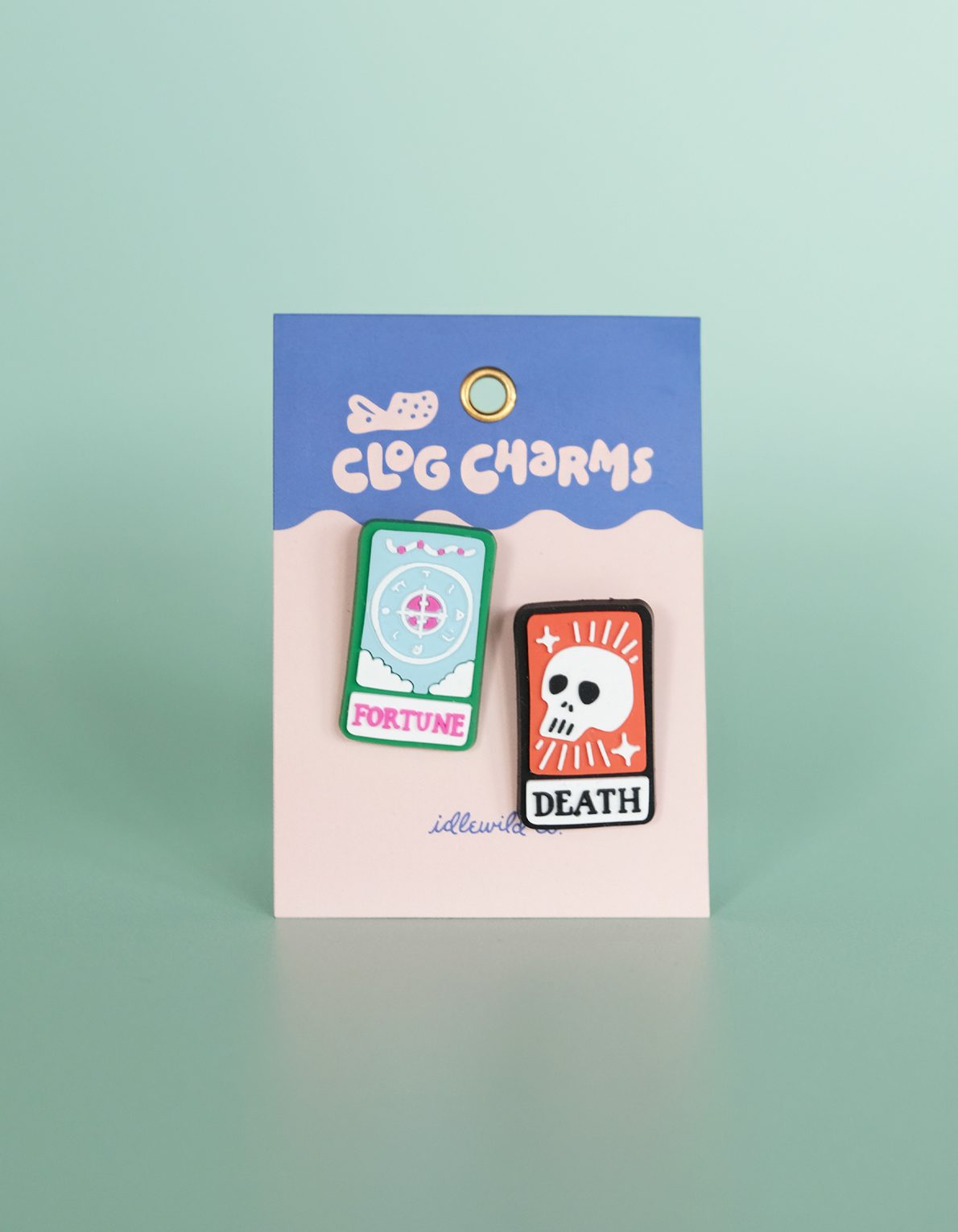 Clog Charms | Death & Fortune Tarot