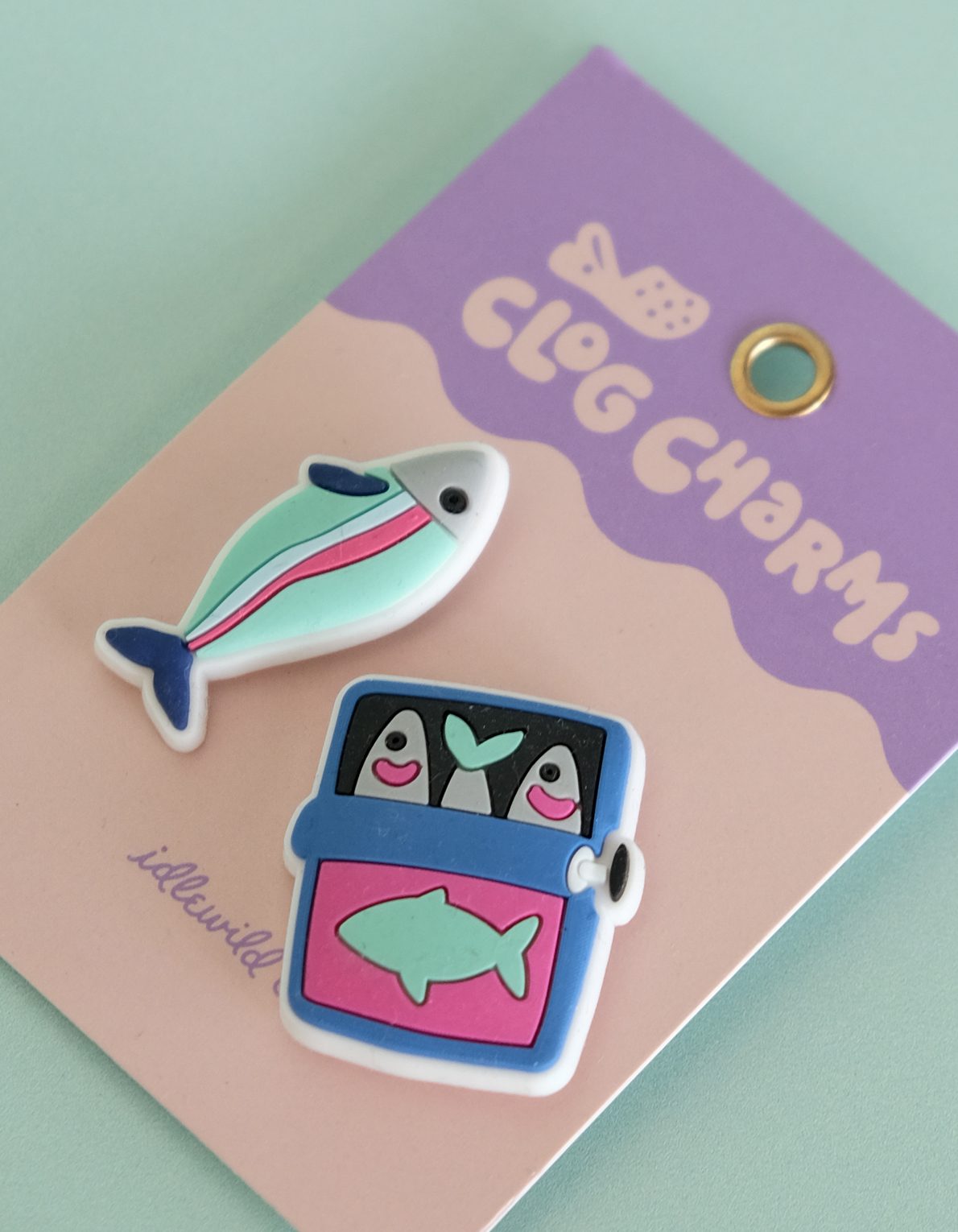 Clog Charms | Tinned Fish