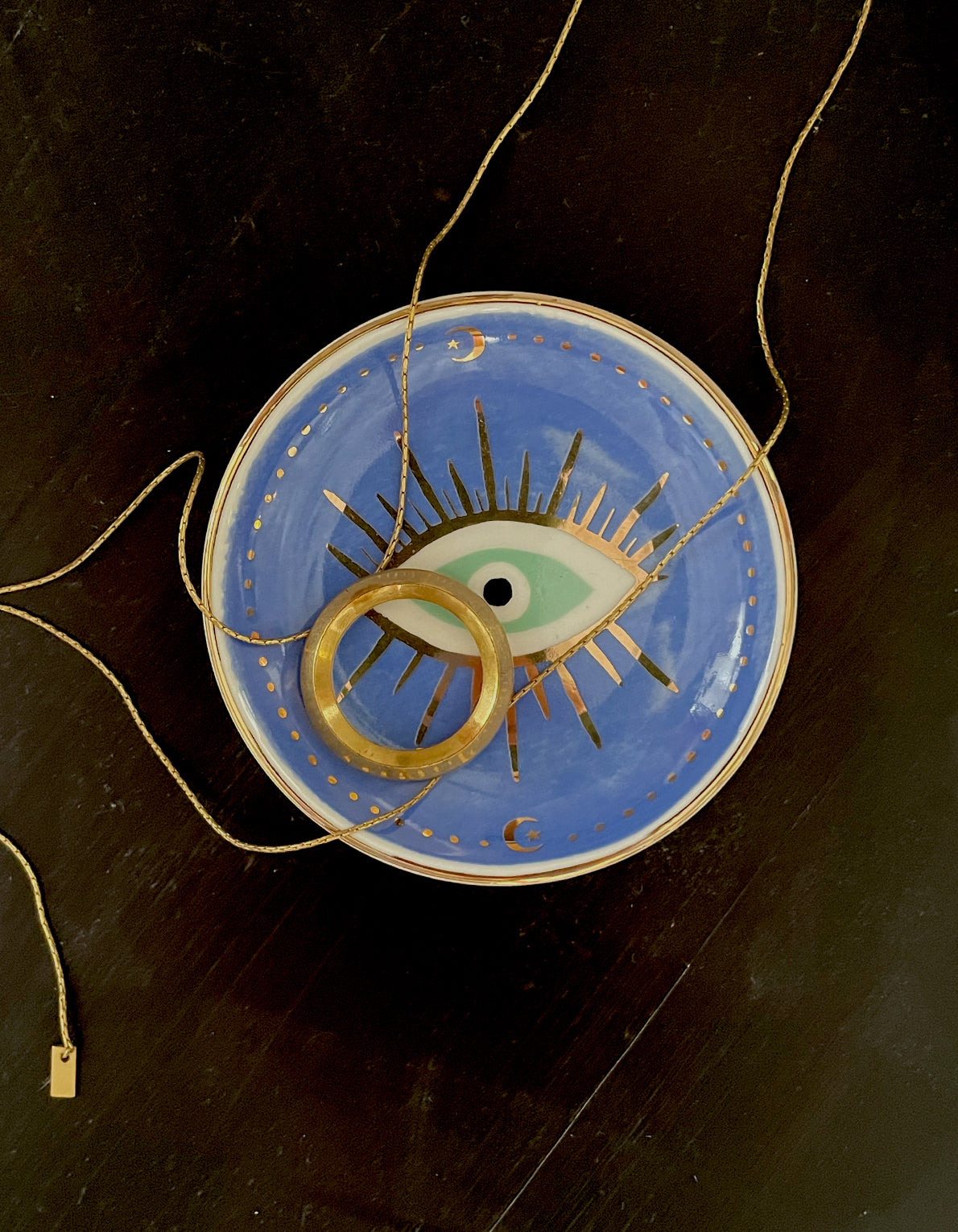 Porcelain Trinket Dish | Evil Eye