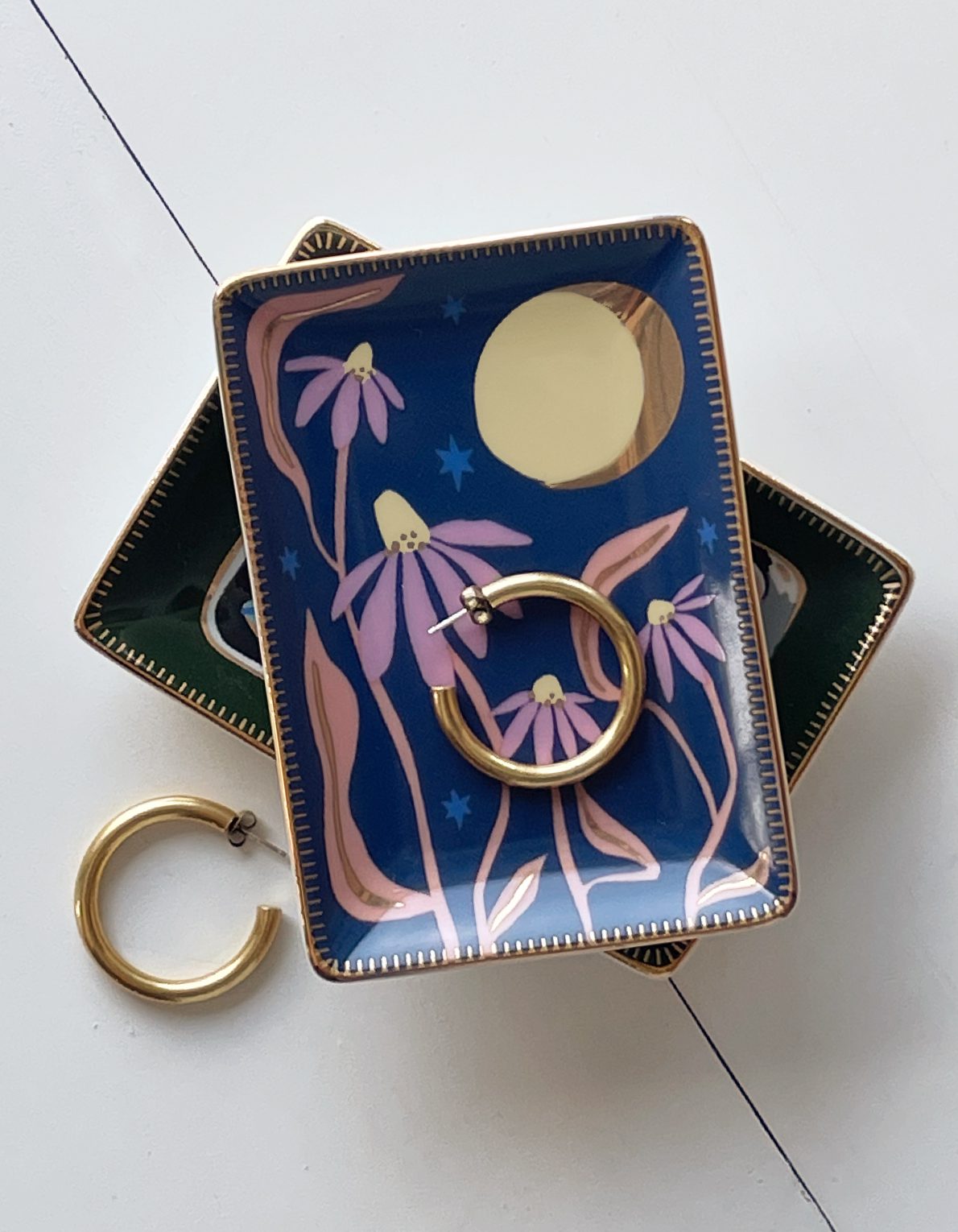 Porcelain Trinket Dish | Fleur