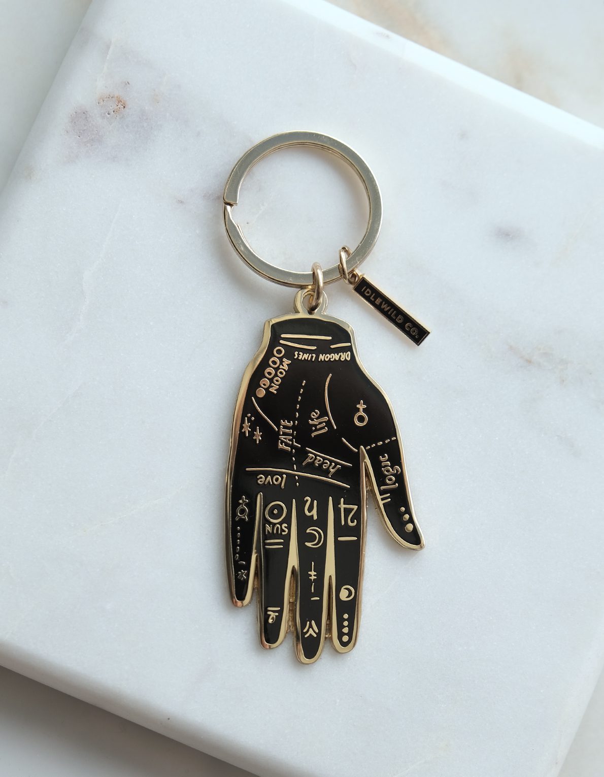 Enamel Keychain | Palmistry