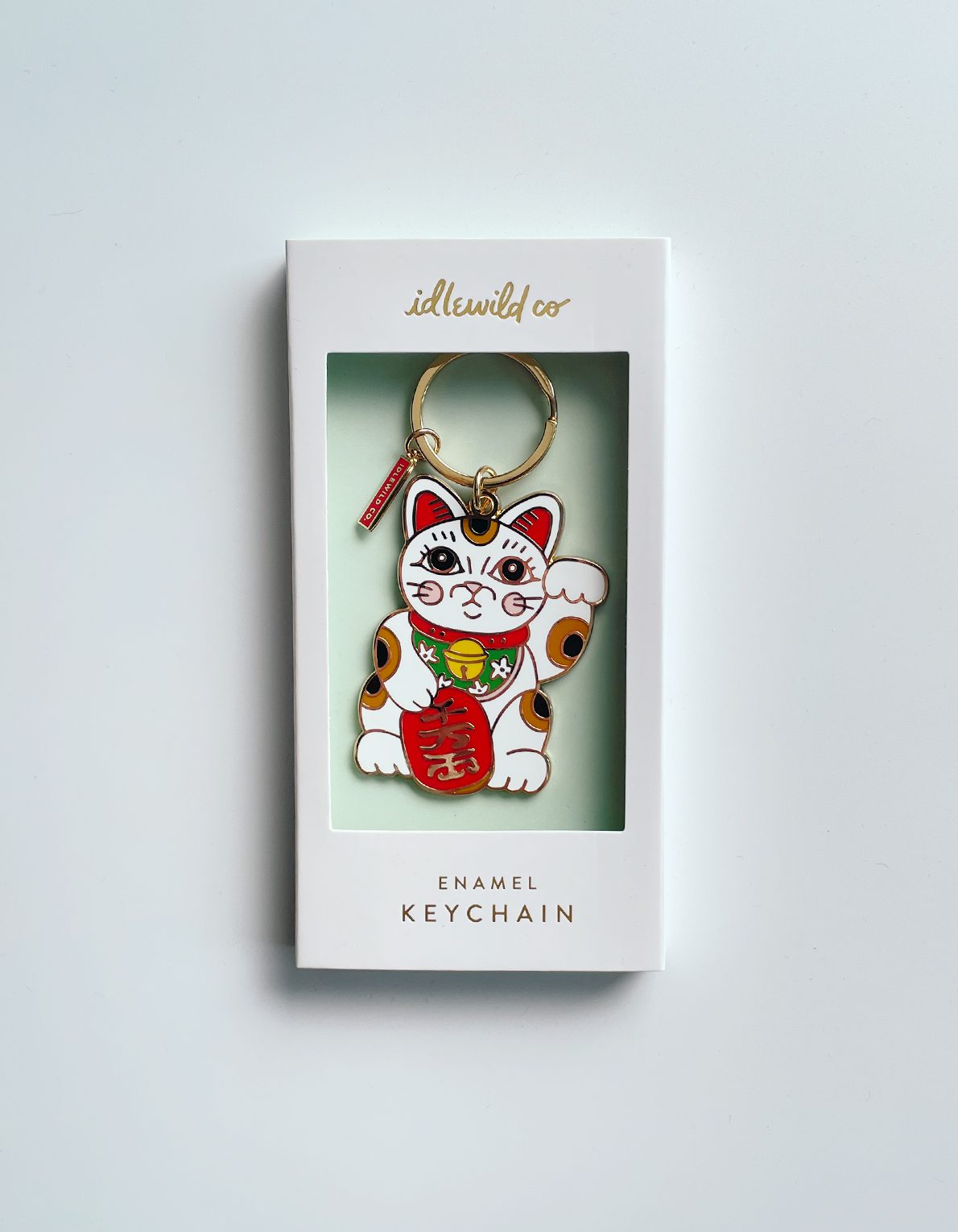 Enamel Keychain | Maneki Neko