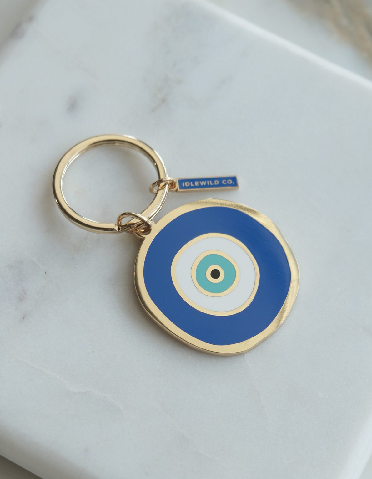 Enamel Keychain | Evil Eye