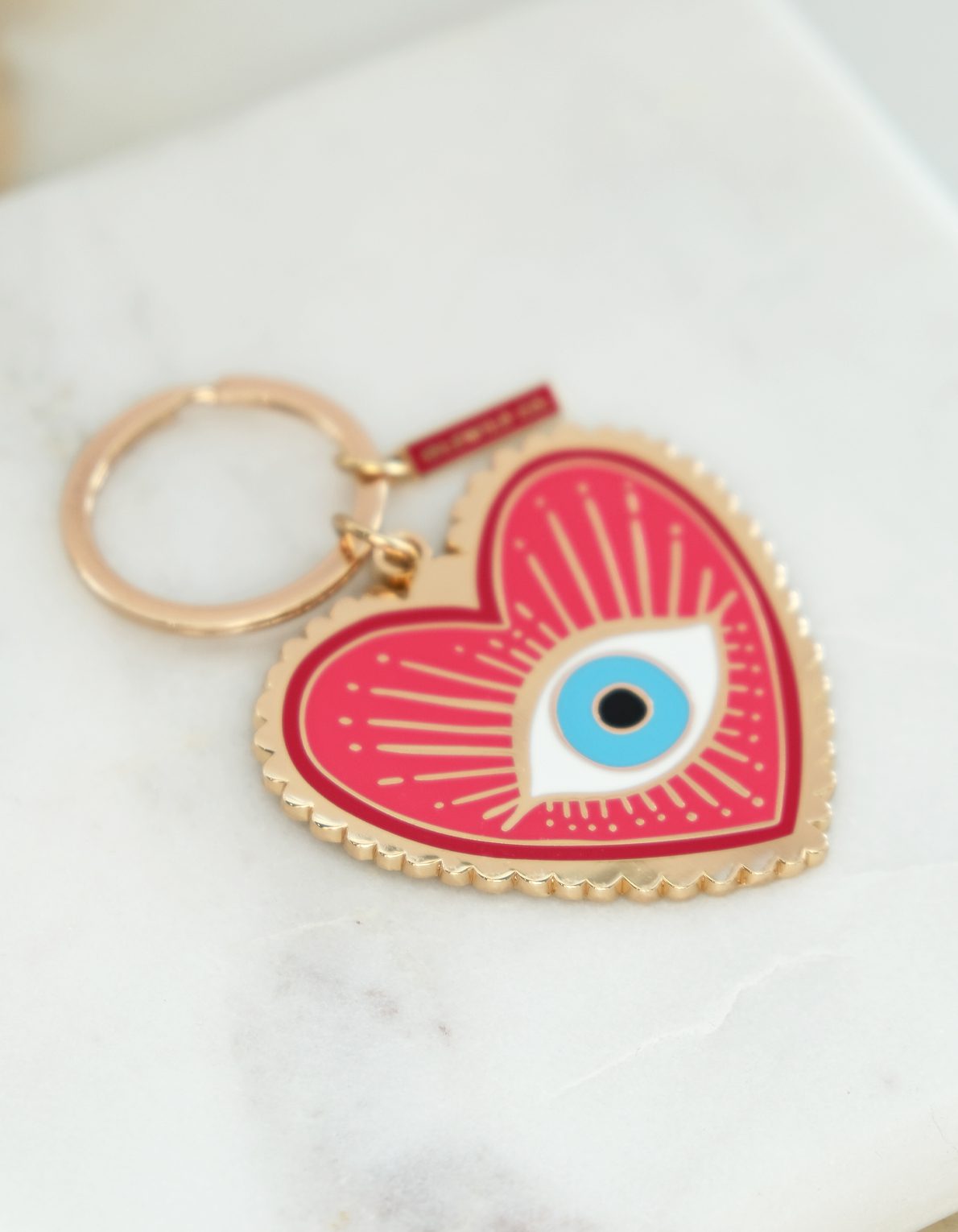 Enamel Keychain | Mind's Eye Heart