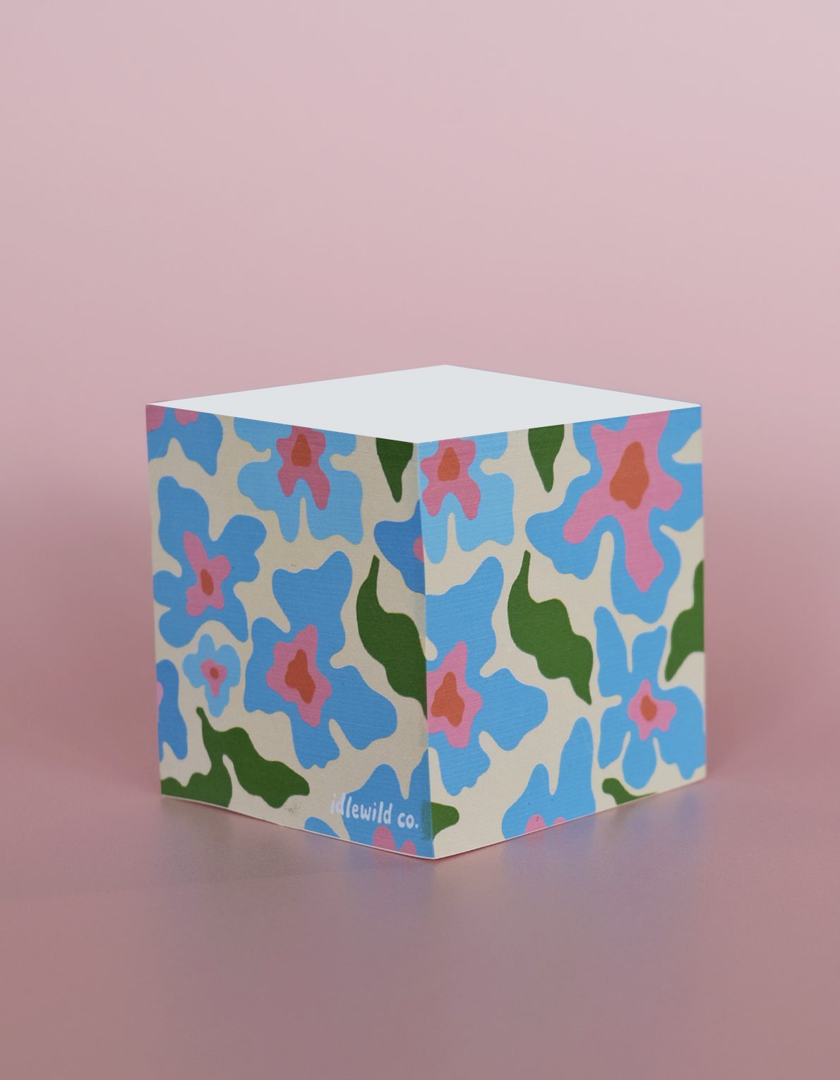 Sticky Note Cube | Trippy Daisies