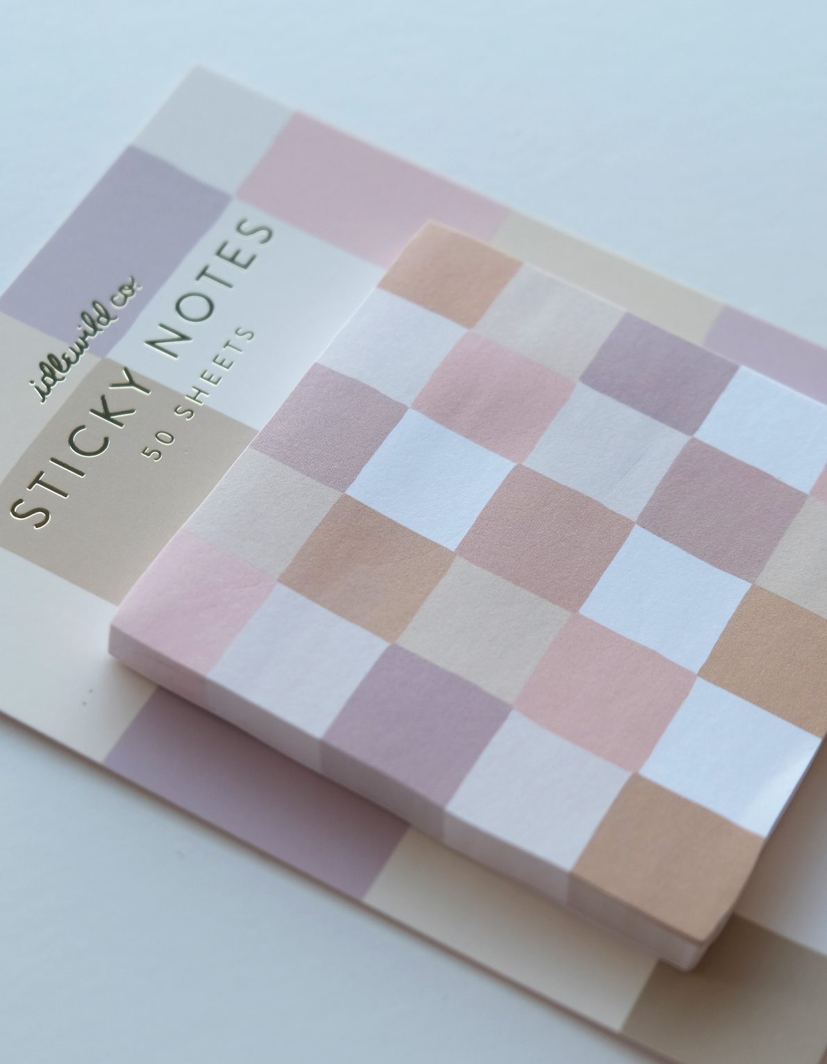 Die-Cut Sticky Note Pad | Nude Checks