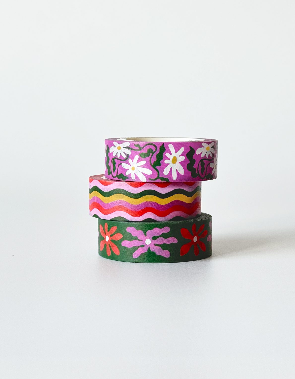 Washi Tape | Wavy Daisy