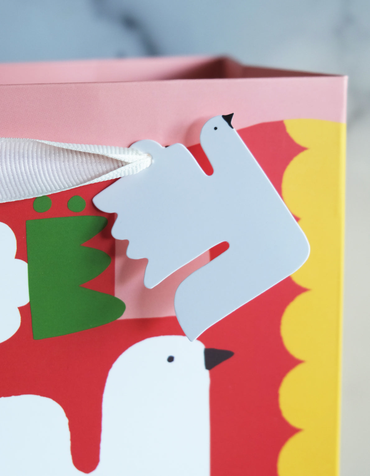 Gift Bag | Holiday Noel Dove
