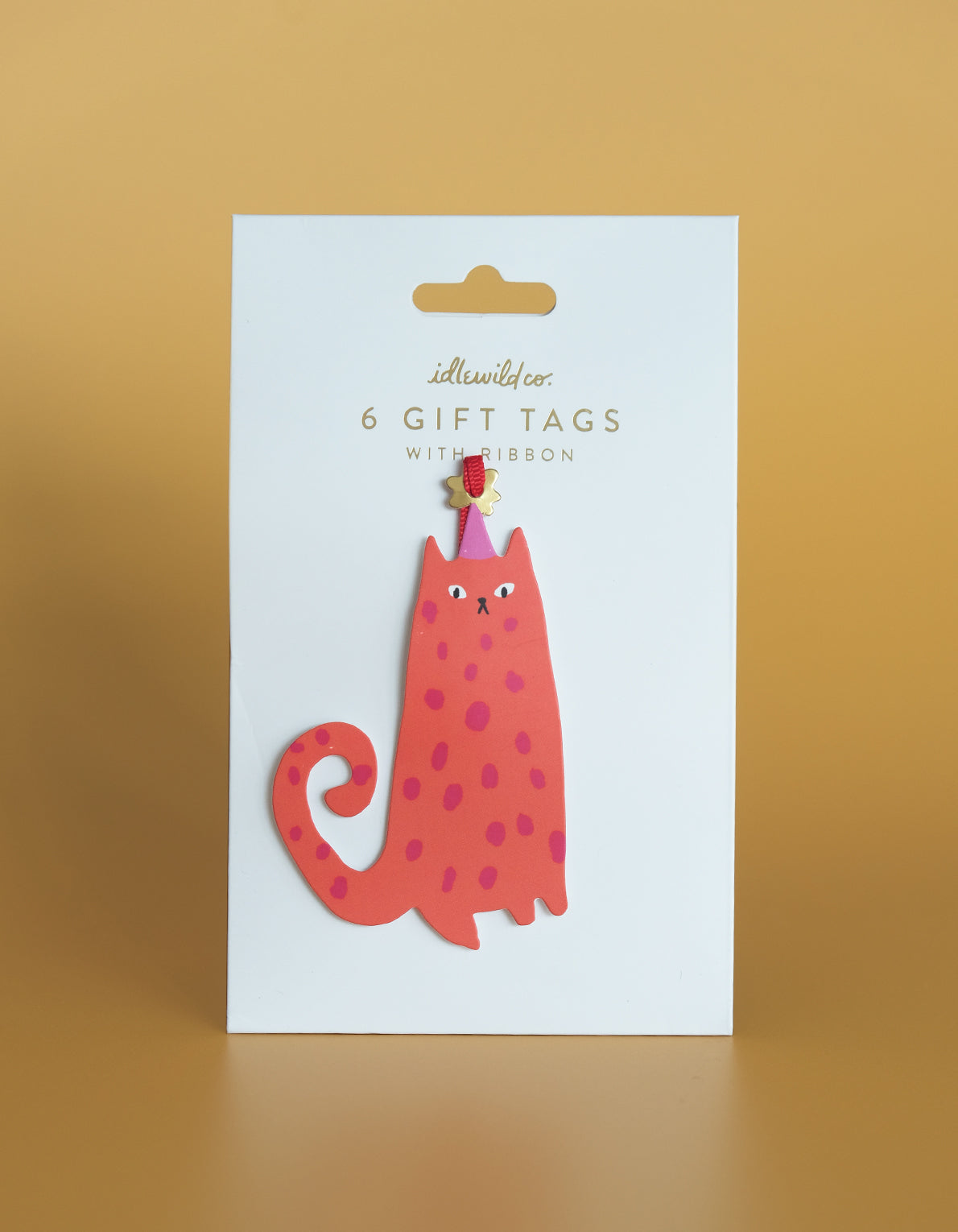 Die-Cut Gift Tag | Party Cat