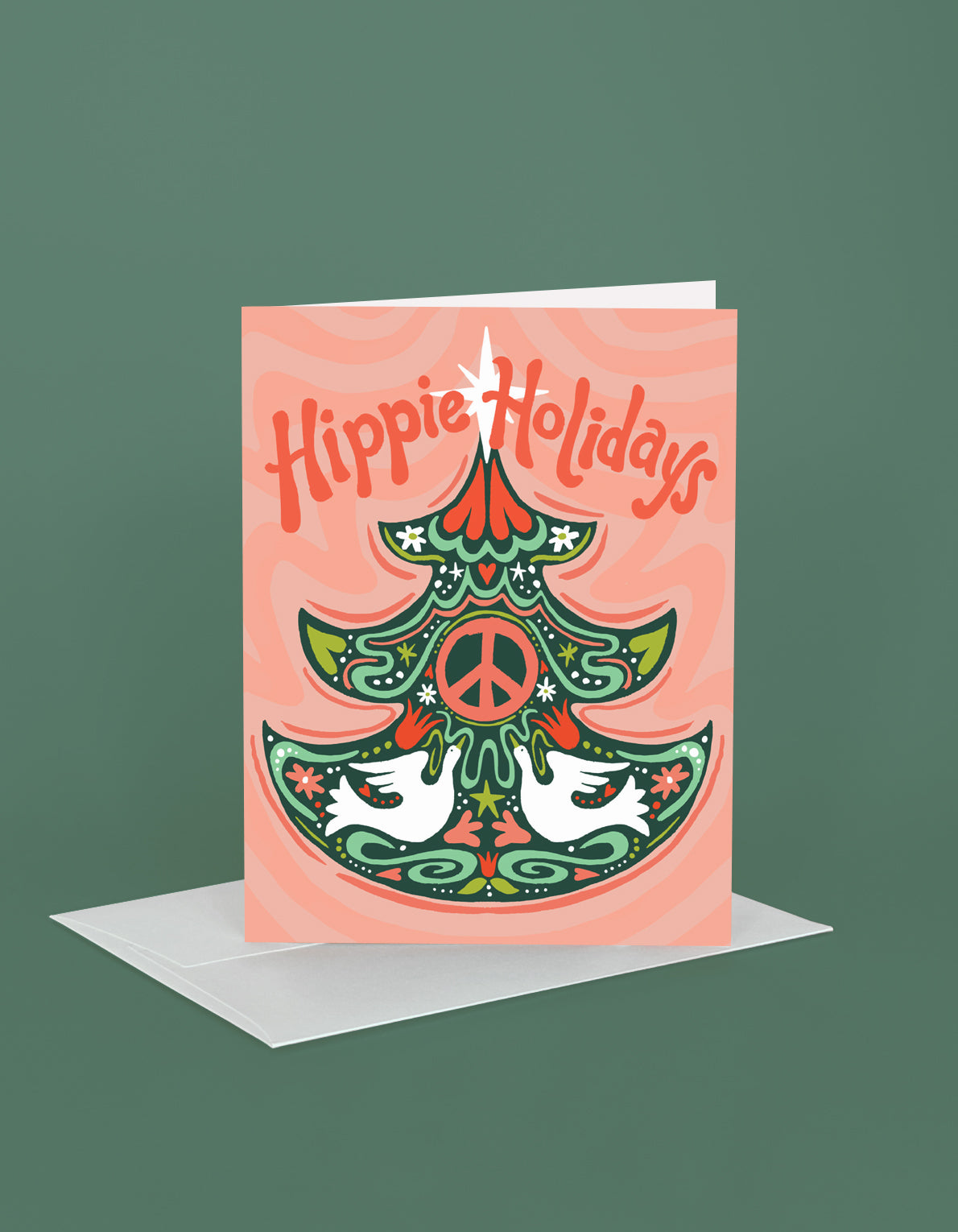 Christmas Greeting Card | Hippie Holidays