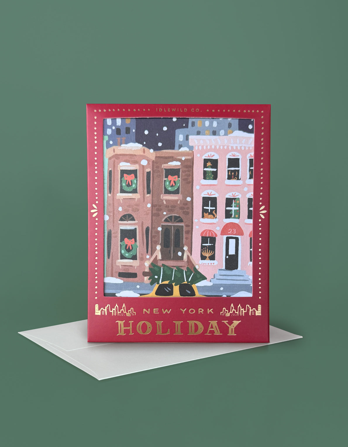 NYC Holiday Greeting Card Collection | Gift Boxed Set of 10