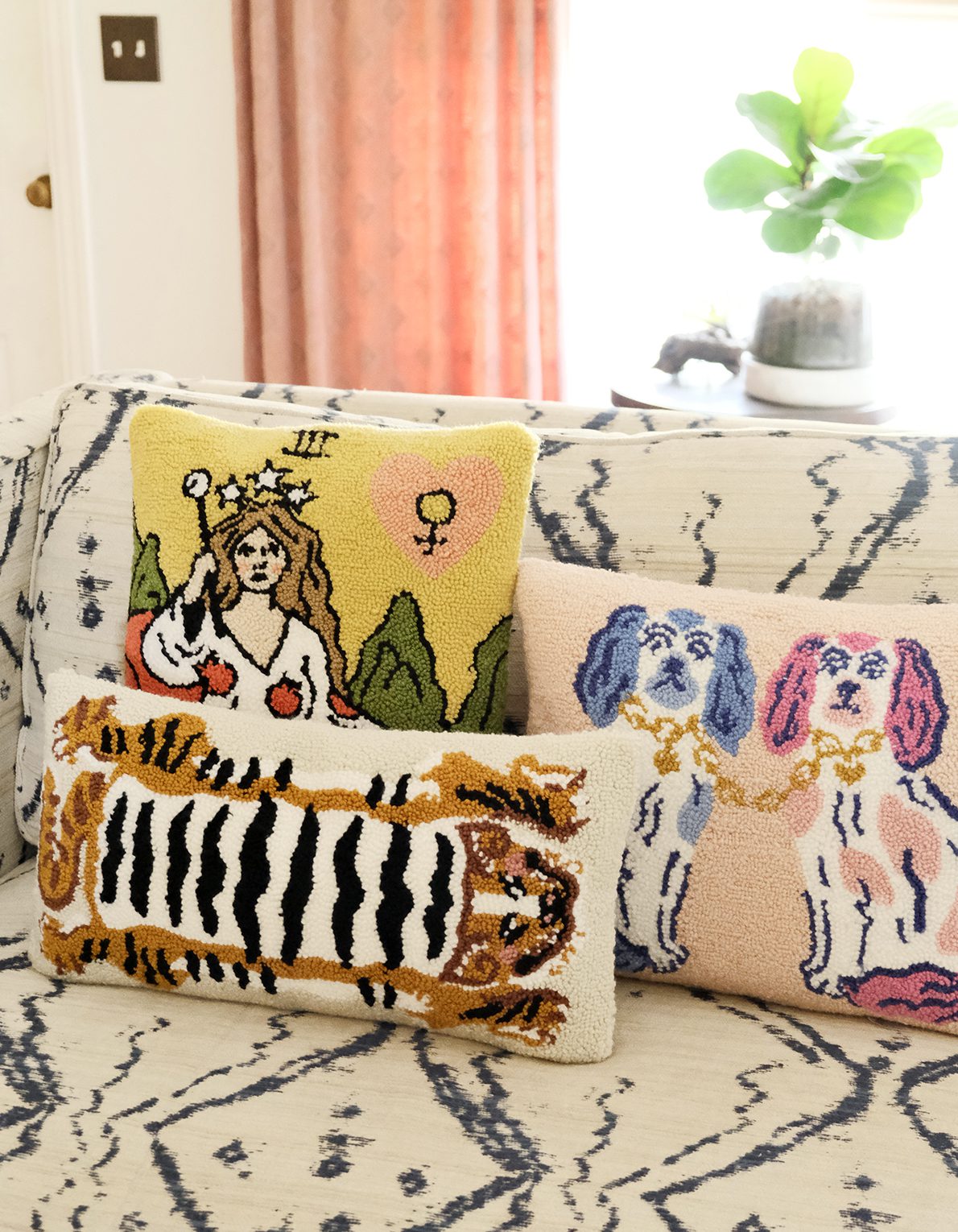 Throw Pillow | Empress Tarot Card