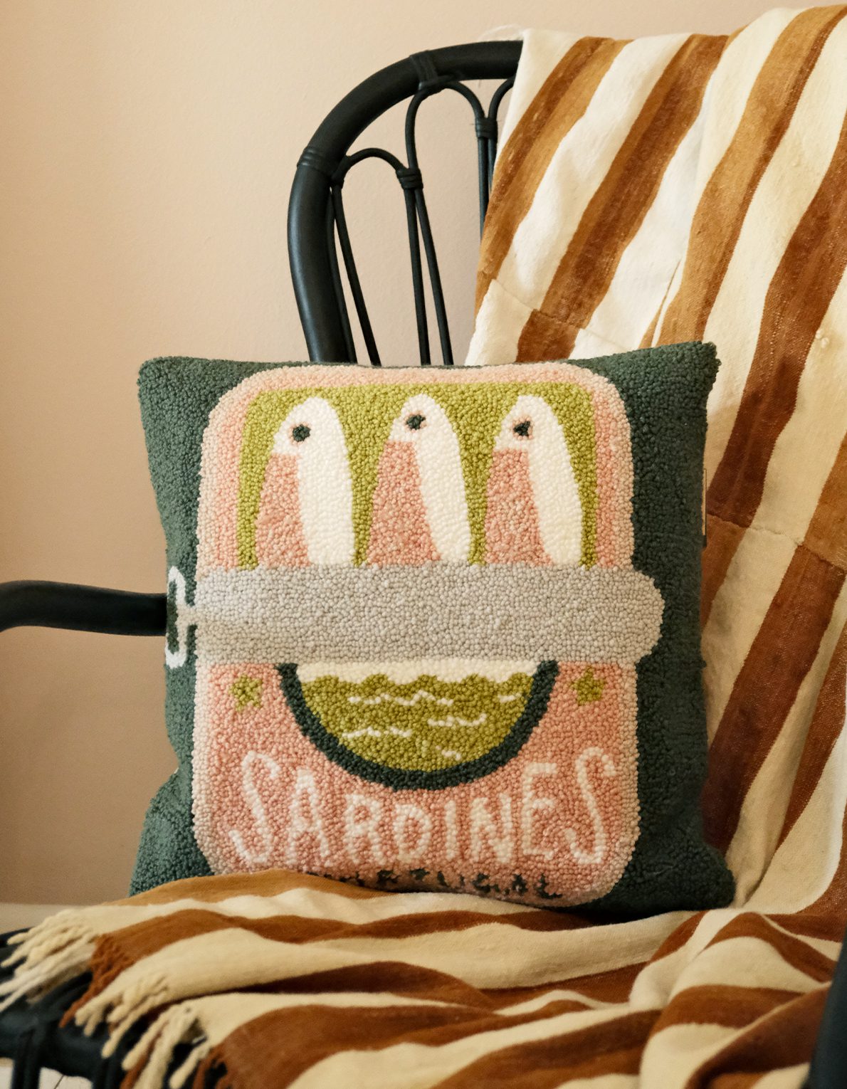 Throw Pillow | Sardines