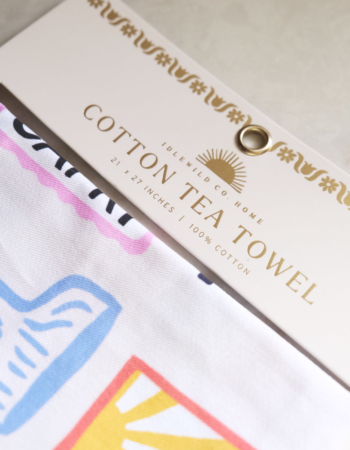 Cotton Tea Towel | Al Fresco