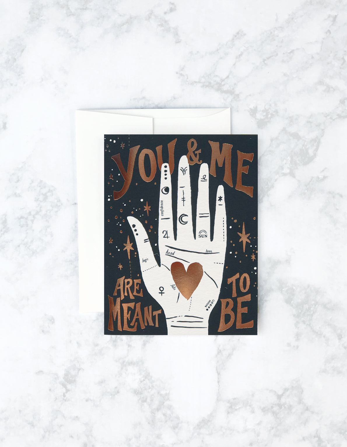 Love Greeting Card | Palmistry
