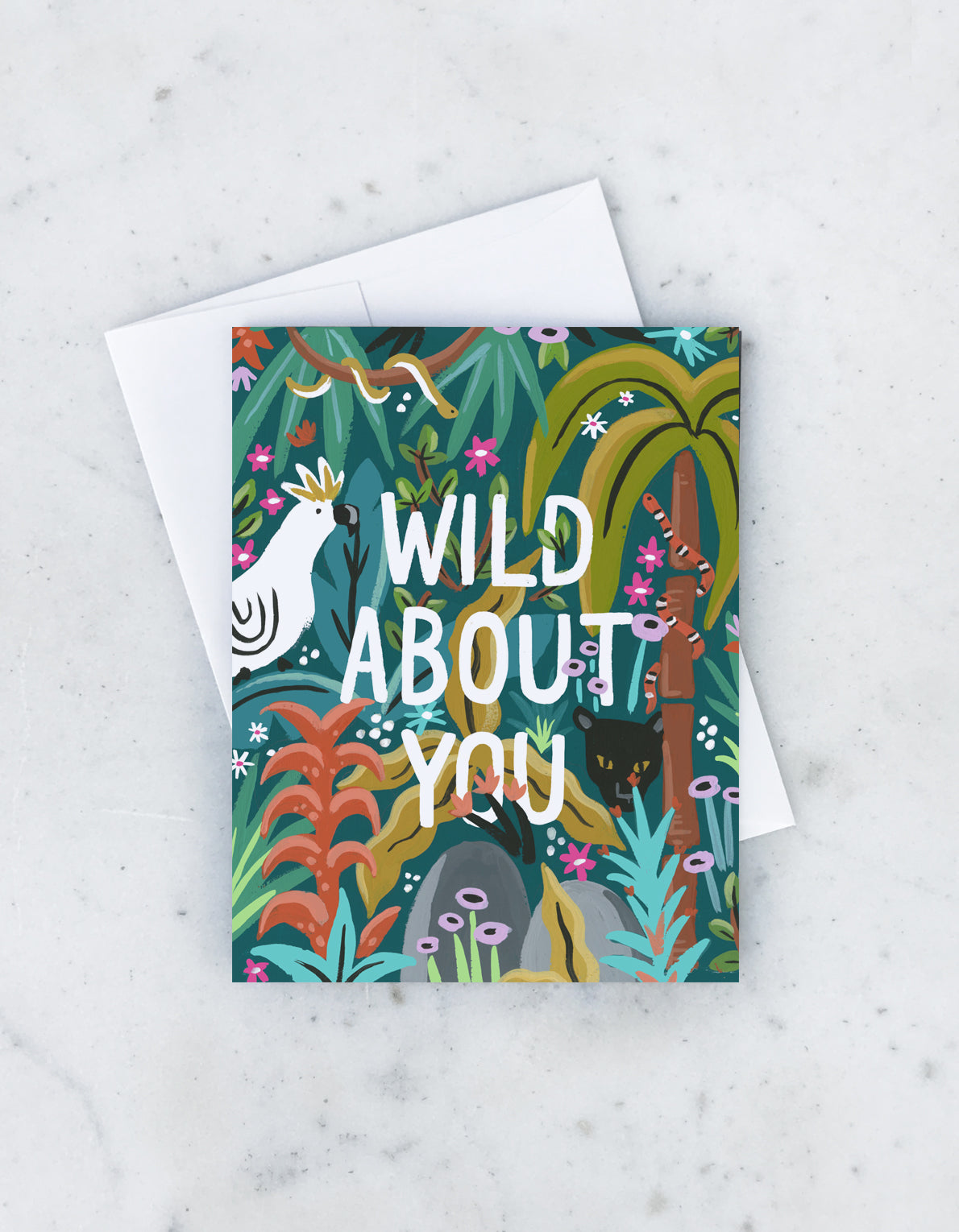 Love Greeting Card | Wild About You