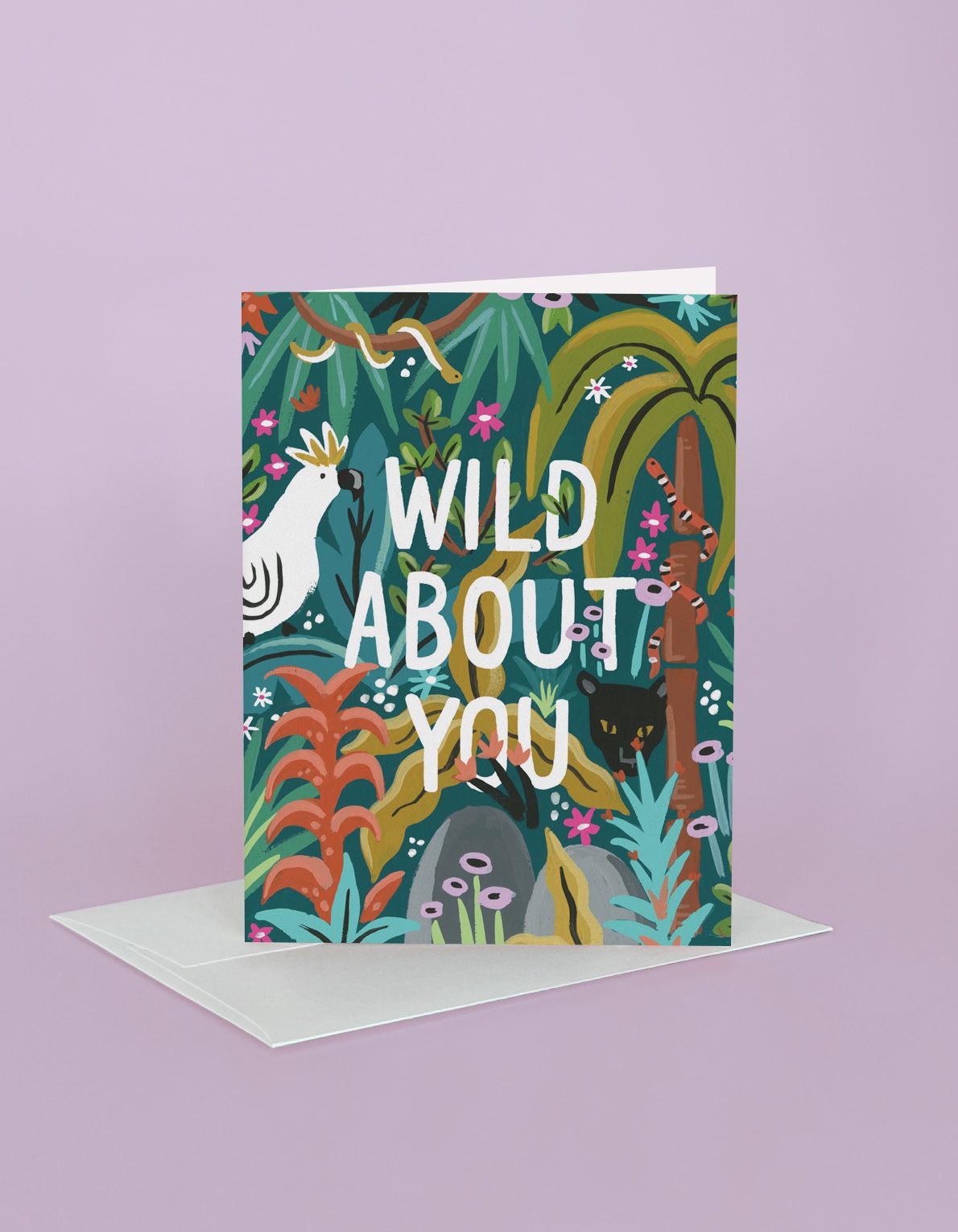 Love Greeting Card | Wild About You