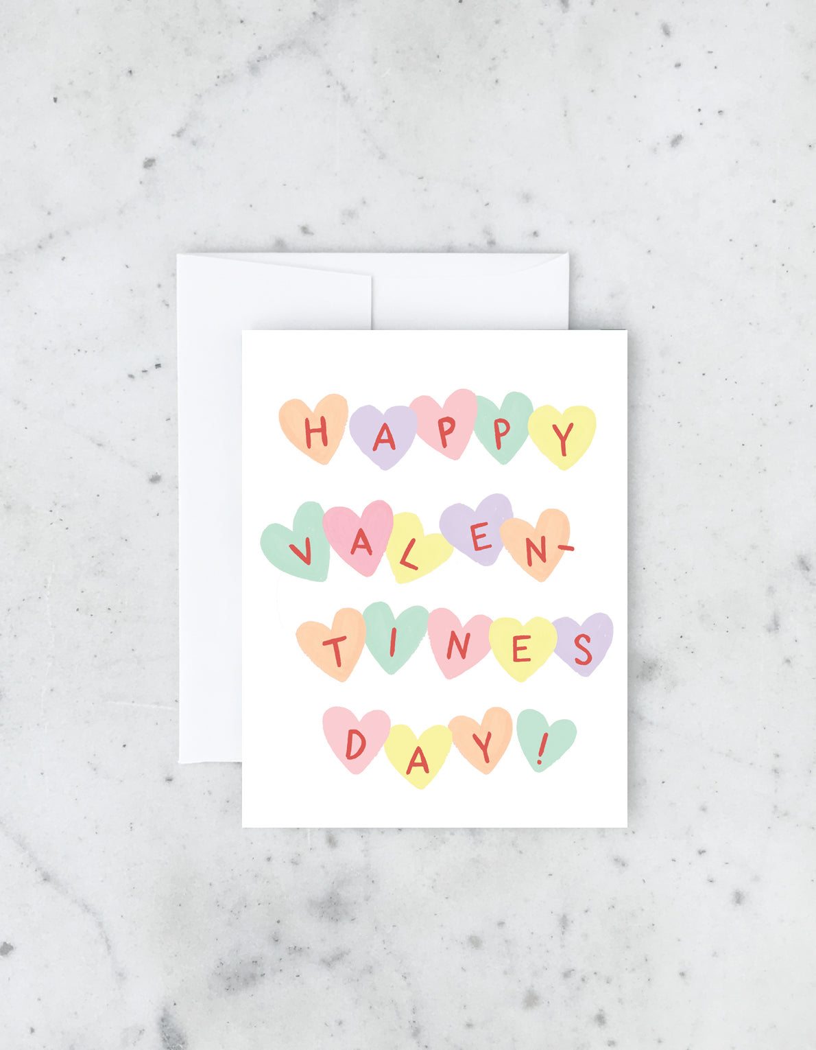 Valentine's Day Greeting Card | Conversation Hearts