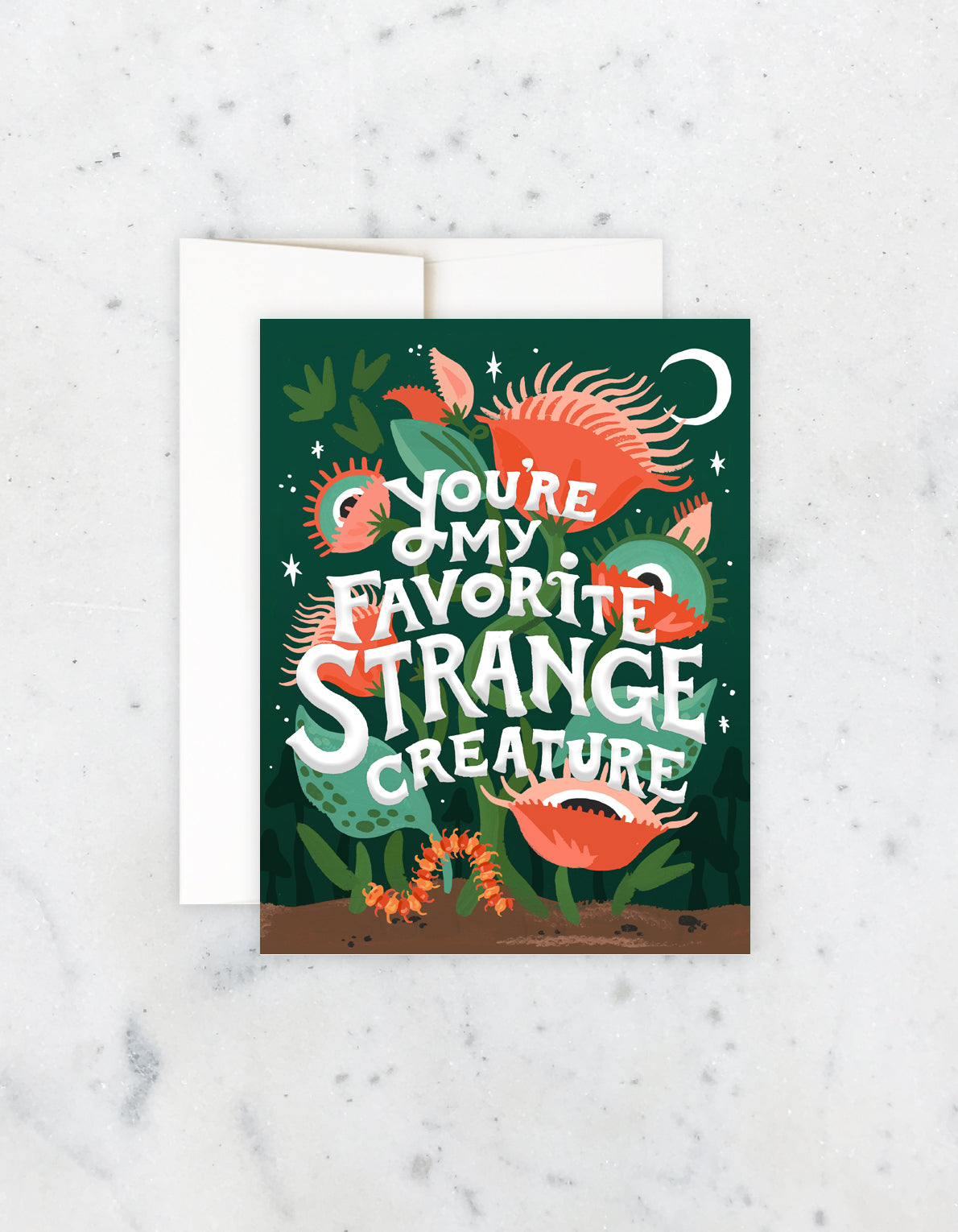 Love Greeting Card | Strange Creature