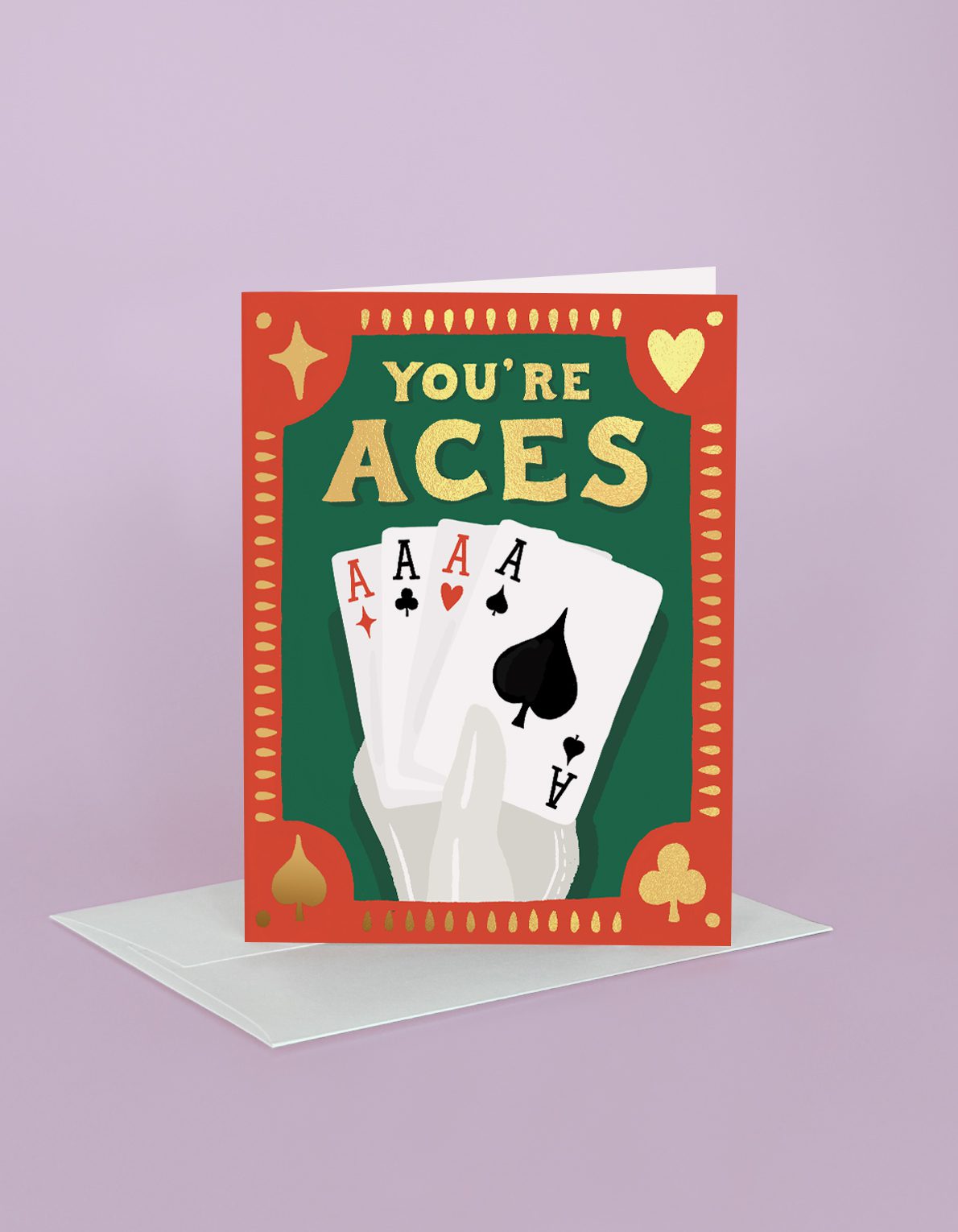 Love Greeting Card | You're Aces Poker