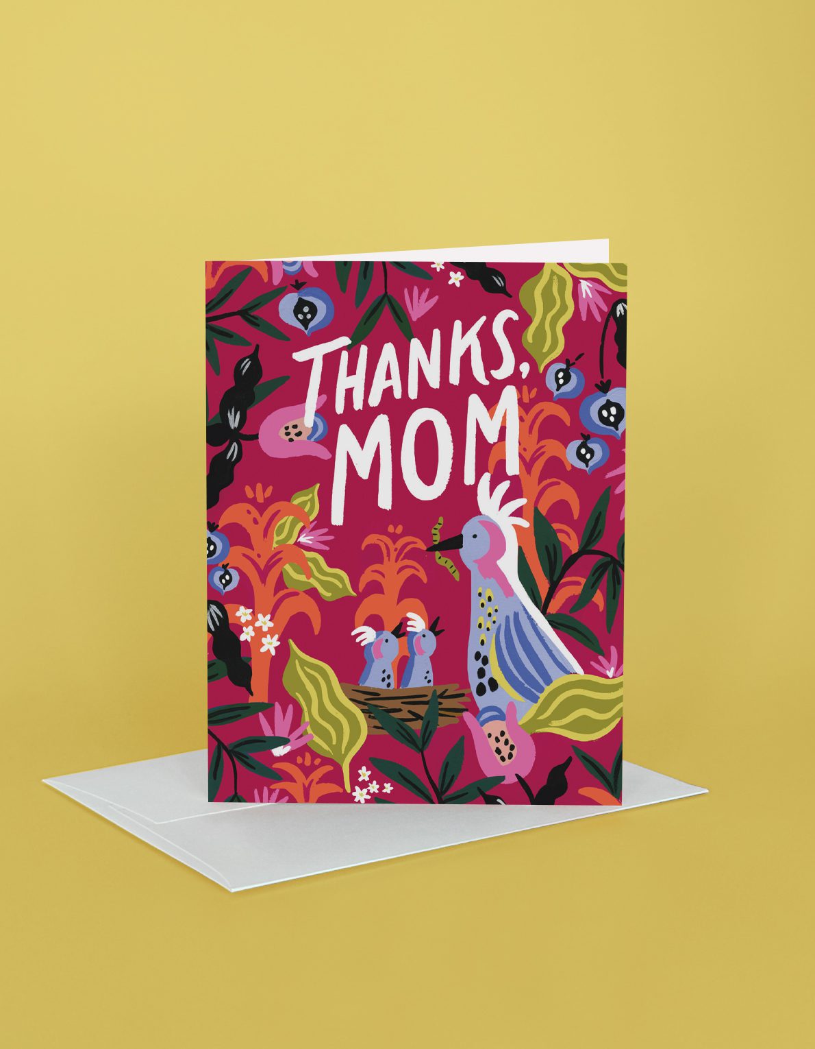 Mother's Day Greeting Card | Thanks, Mom!
