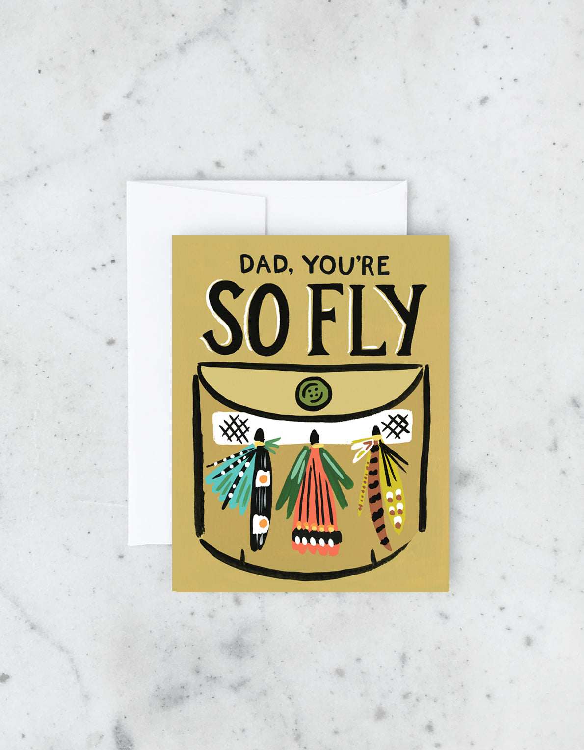 Father's Day Greeting Card | Dad is So Fly